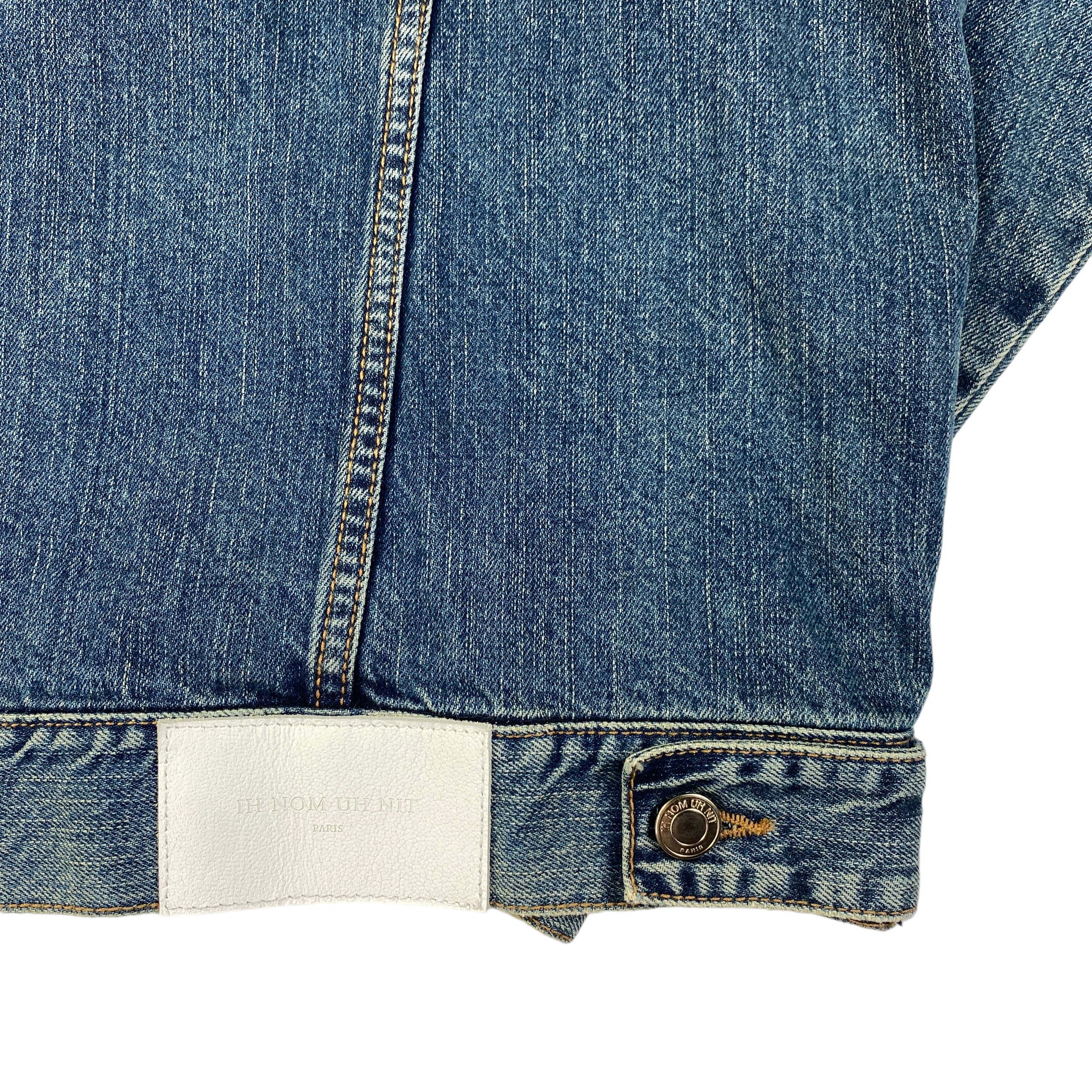 Ih Nom Uh Nit giacca jeans — archivio moda luxury — IlBotteghino