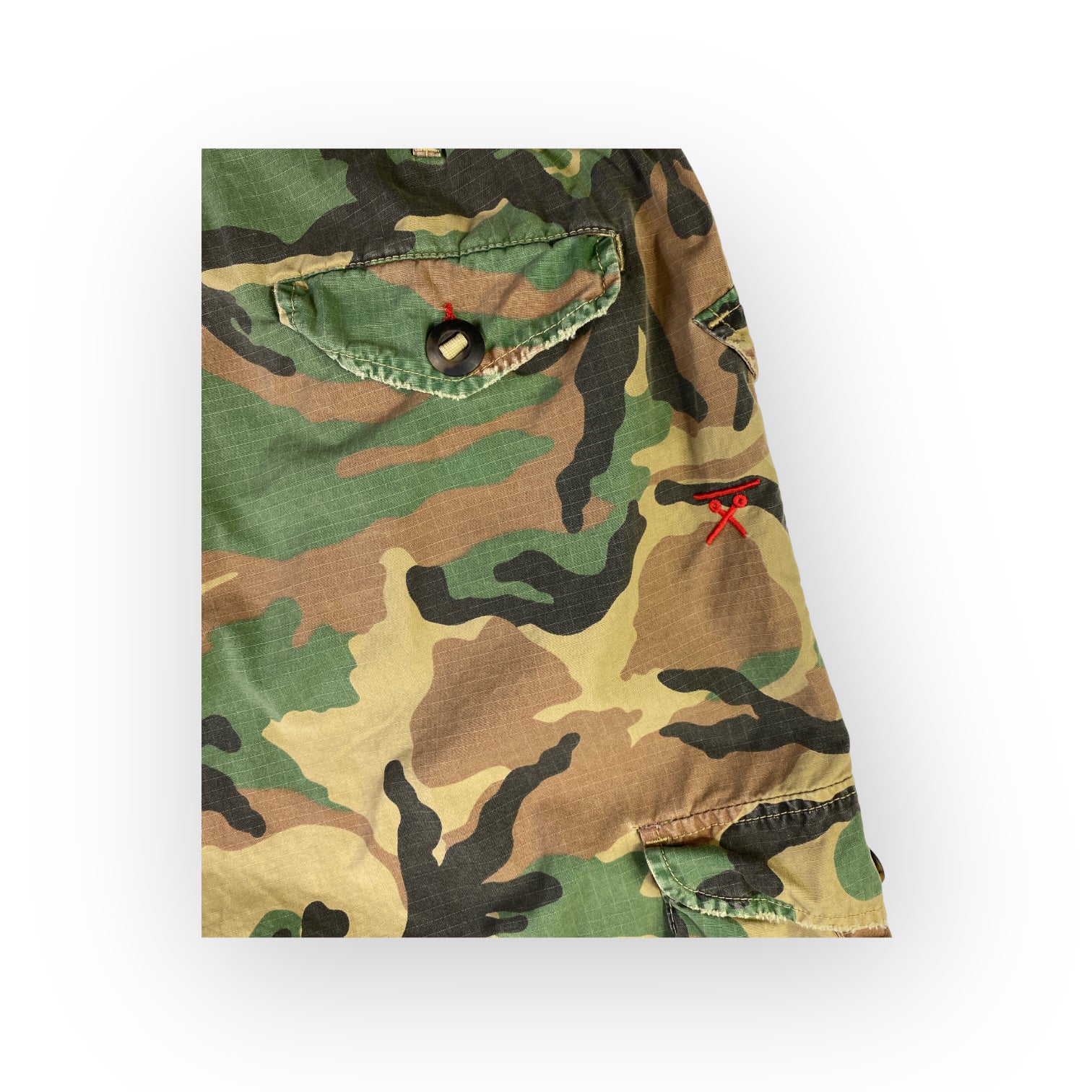 Berna short cargo verde — pezzo unico d'archivio — IlBotteghino