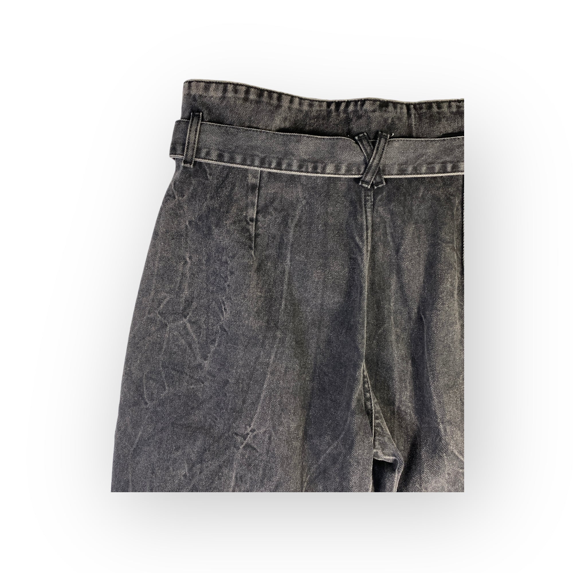 Vicolo jeans grigio scuro — capo vintage d'archivio — IlBotteghino