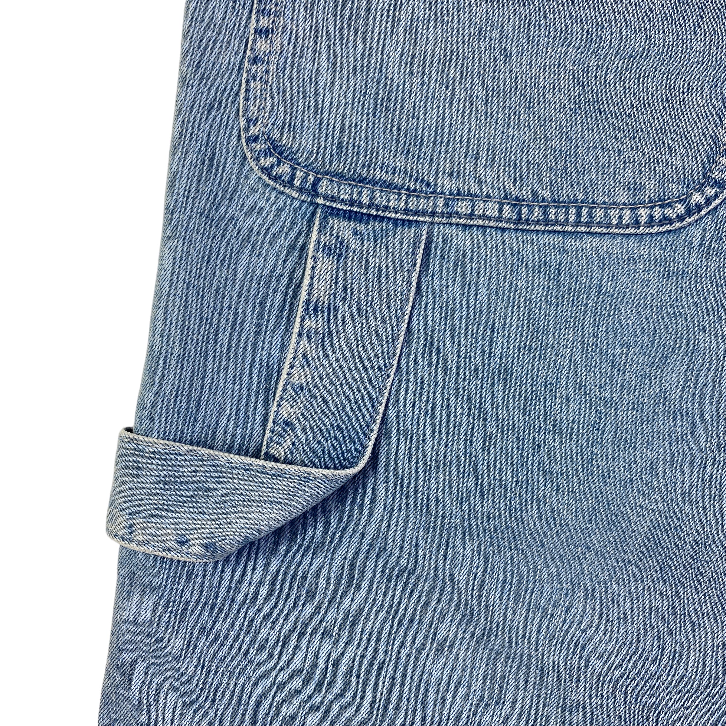IlBotteghino short jeans light blue — Made in Italy streetwear — IlBotteghino