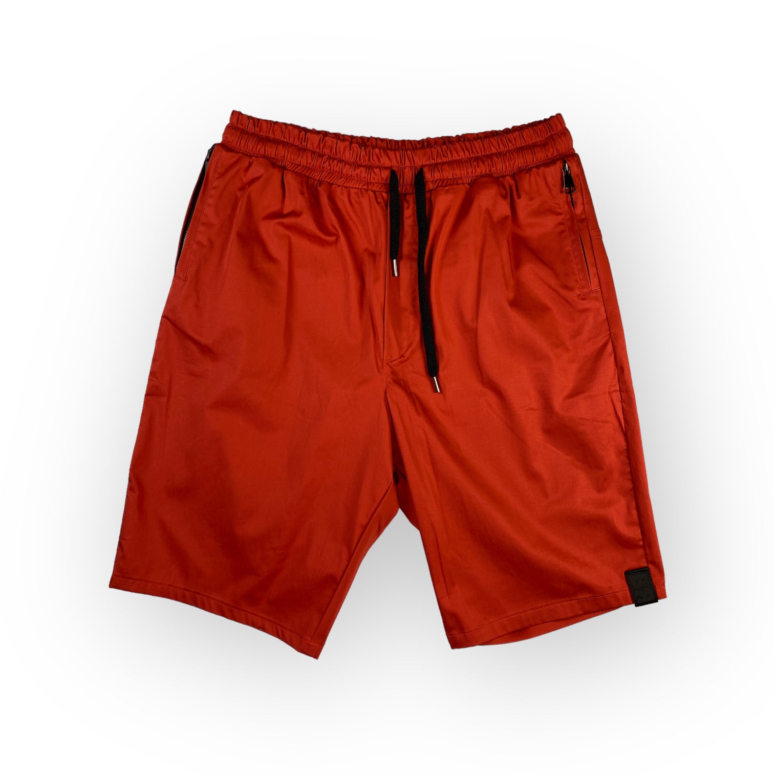 Short BNER rosso con vita elasticizzata, taglia M — IlBotteghino