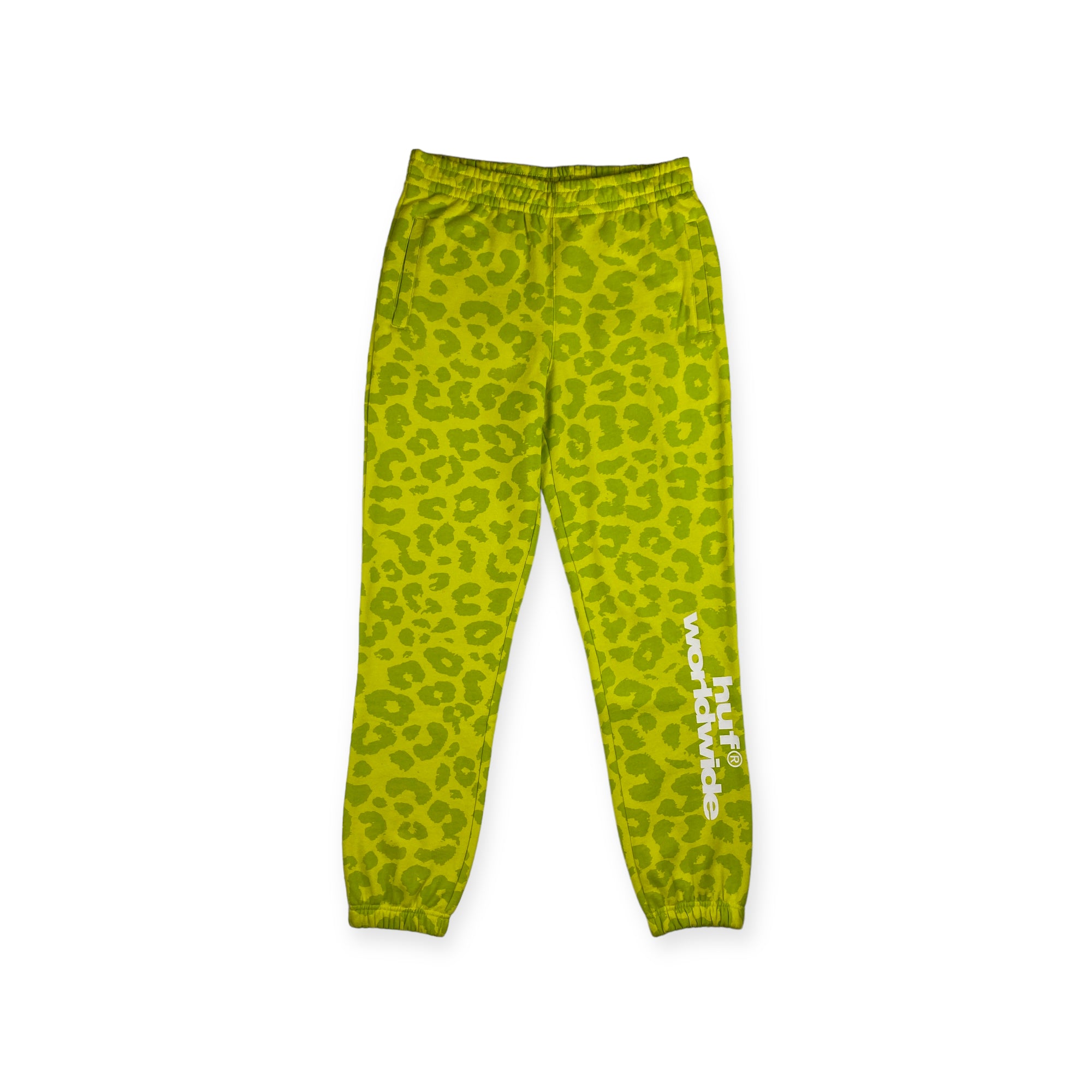 Pantalone tuta HUF verde maculato, taglia M — IlBotteghino