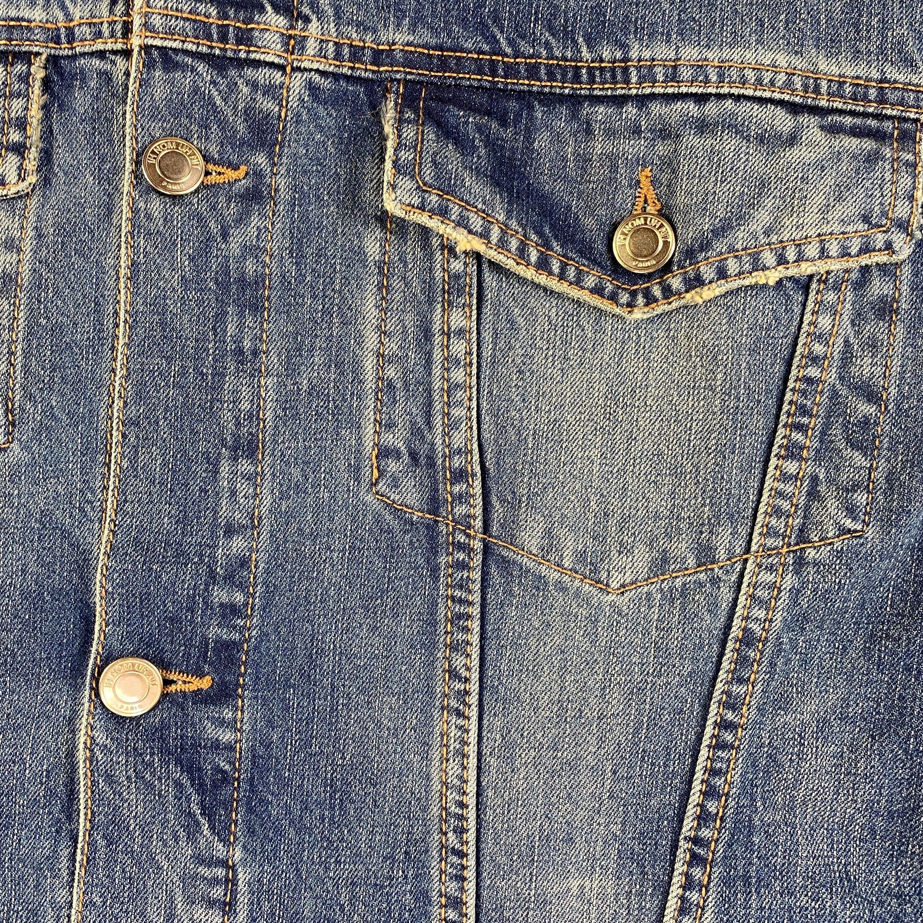 Ih Nom Uh Nit giacca jeans — archivio moda contemporanea — IlBotteghino