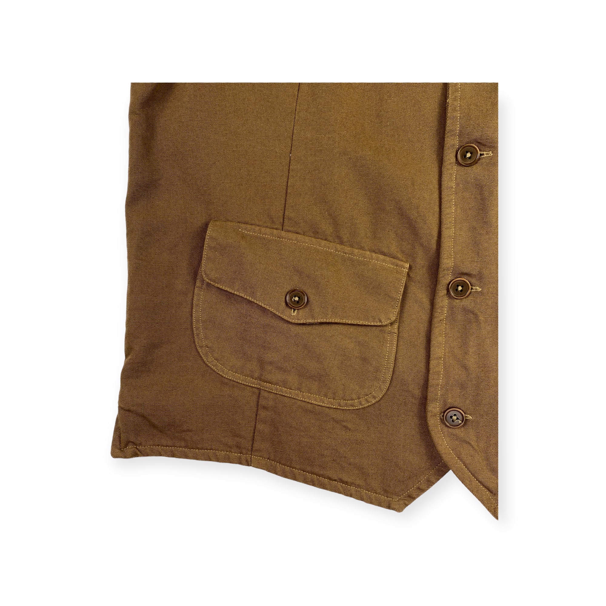 B.D. Baggies gilet marrone — archivio moda streetwear — IlBotteghino