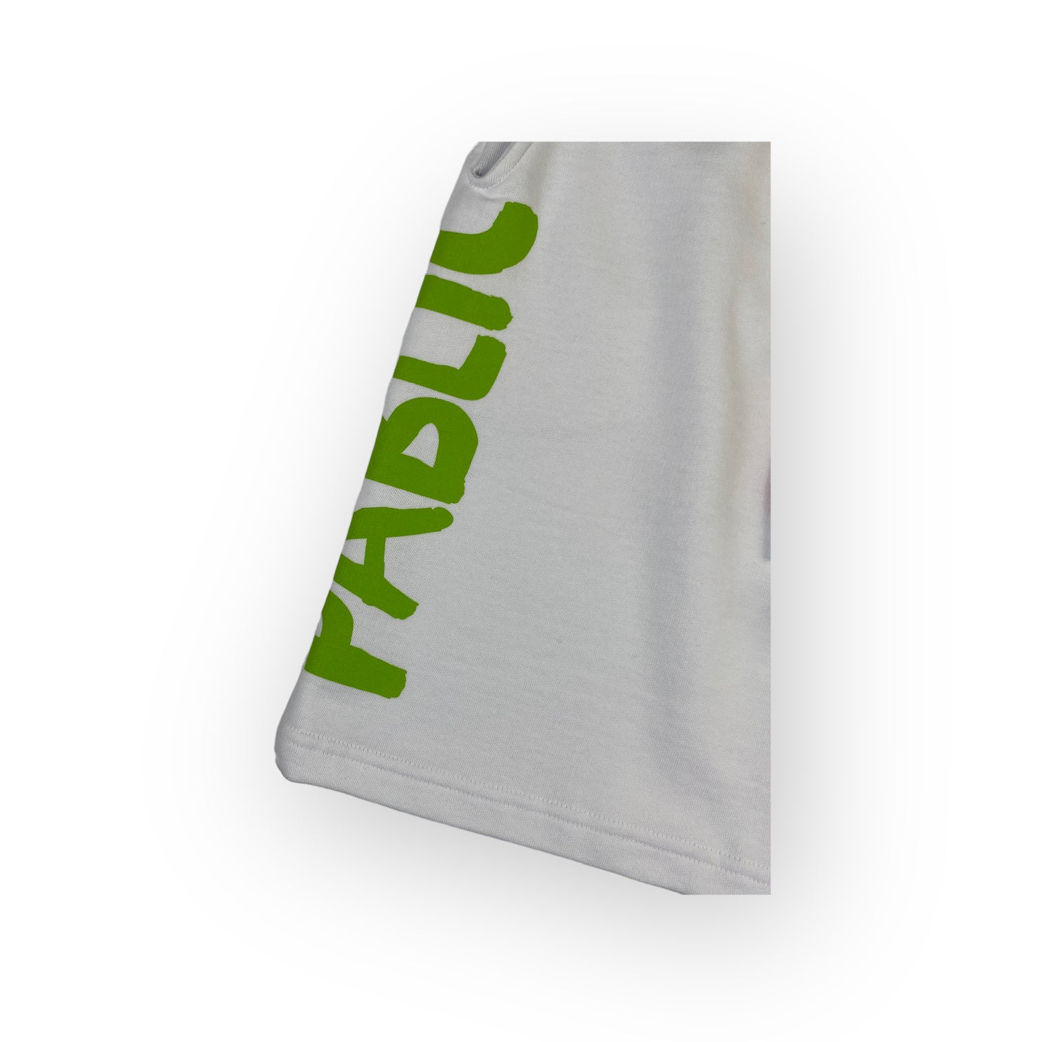 Pablic short bianco orsetto — archivio moda streetwear — IlBotteghino