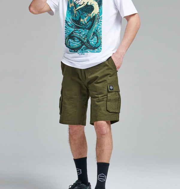 Dolly Noire short cargo verde — pezzo unico d'archivio — IlBotteghino
