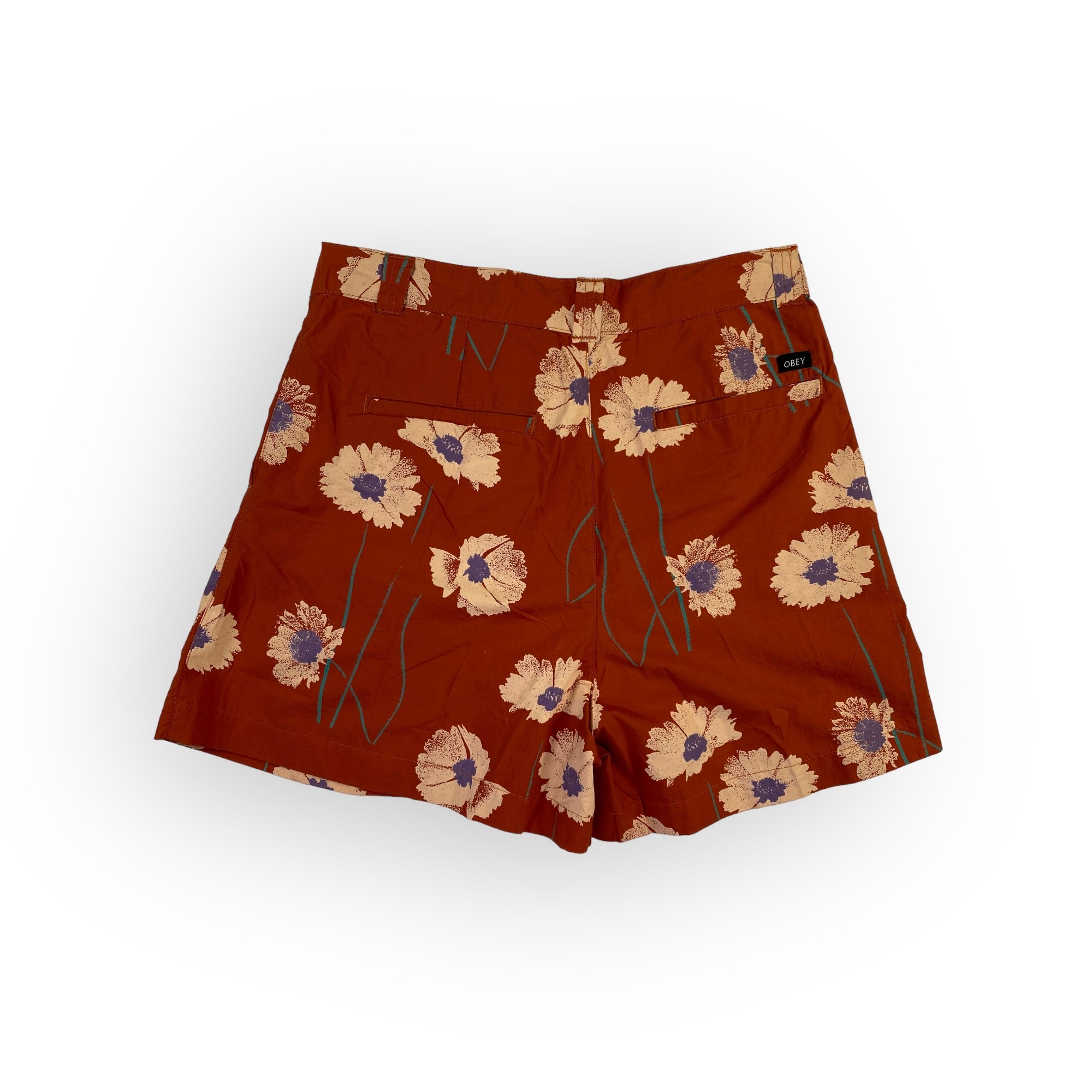 Obey bermuda floreale — streetwear d'archivio — IlBotteghino