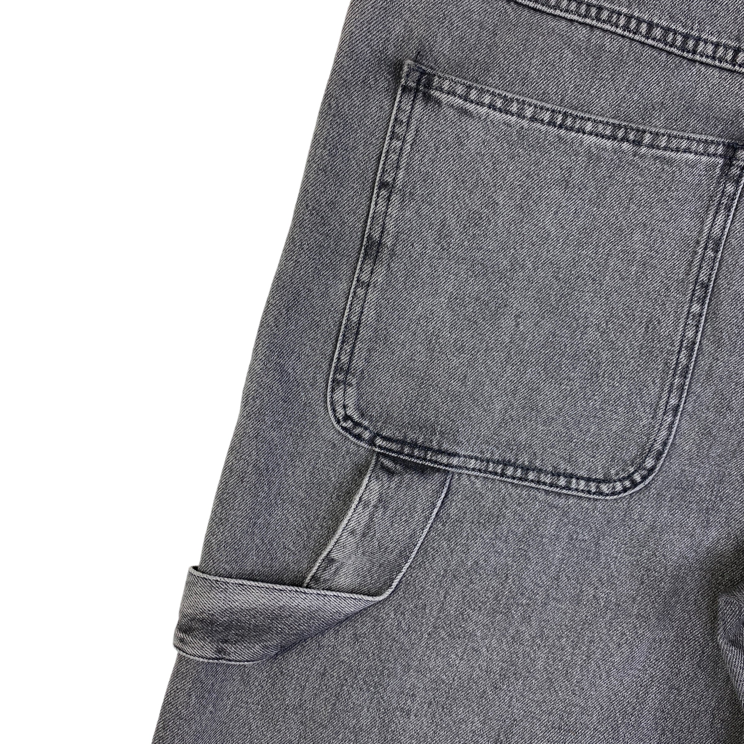 IlBotteghino short jeans smoky grey — vestibilità cargo — IlBotteghino