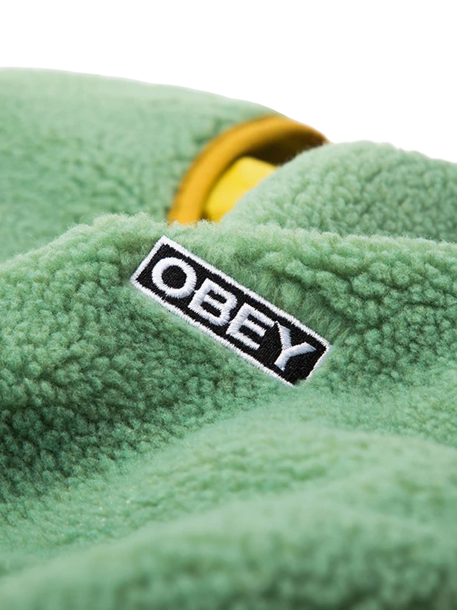 Obey fleece Oyster Jacket — pezzo unico d'archivio — IlBotteghino