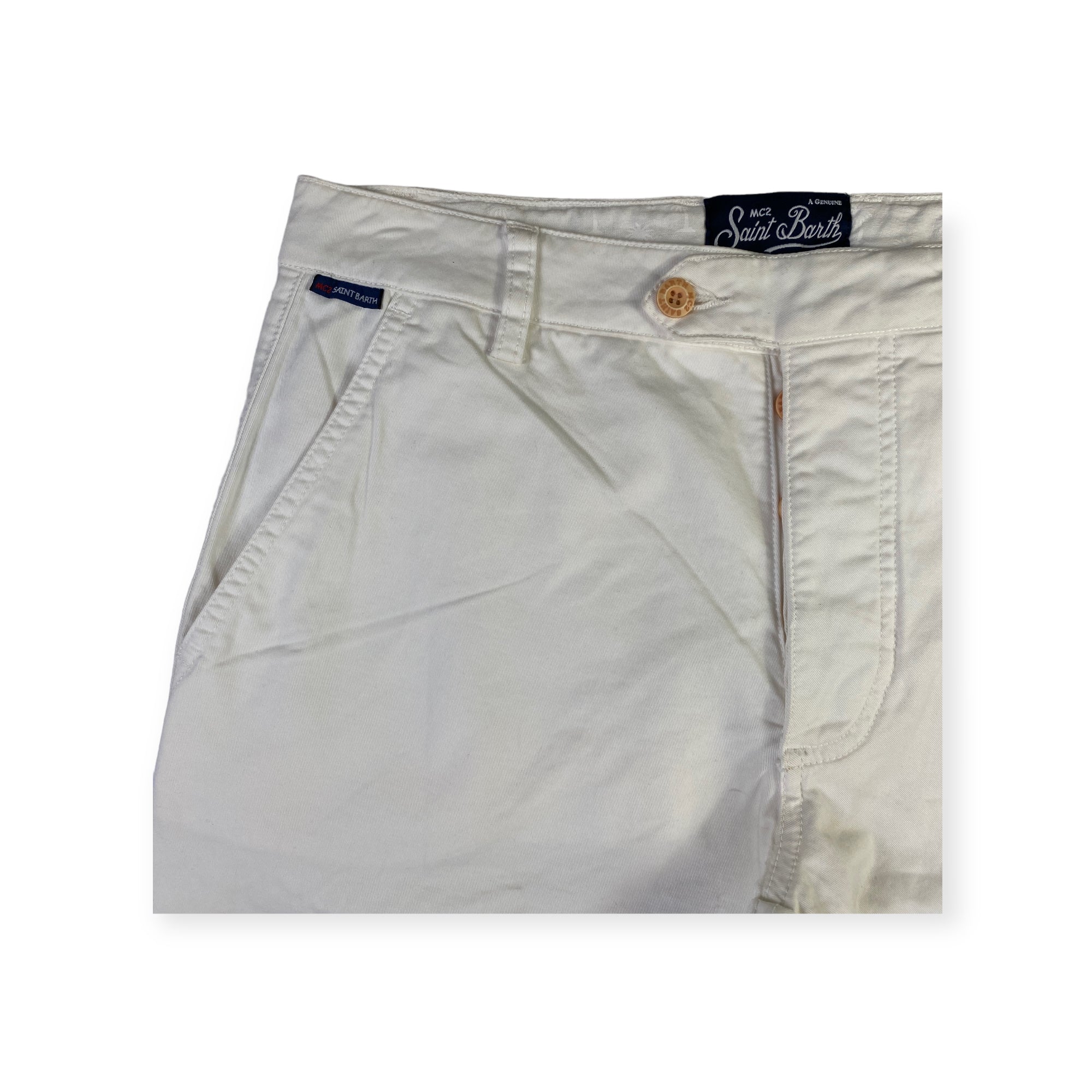 Mc2 Saint Barth pantalone bianco Panarea — luxury d'archivio — IlBotteghino