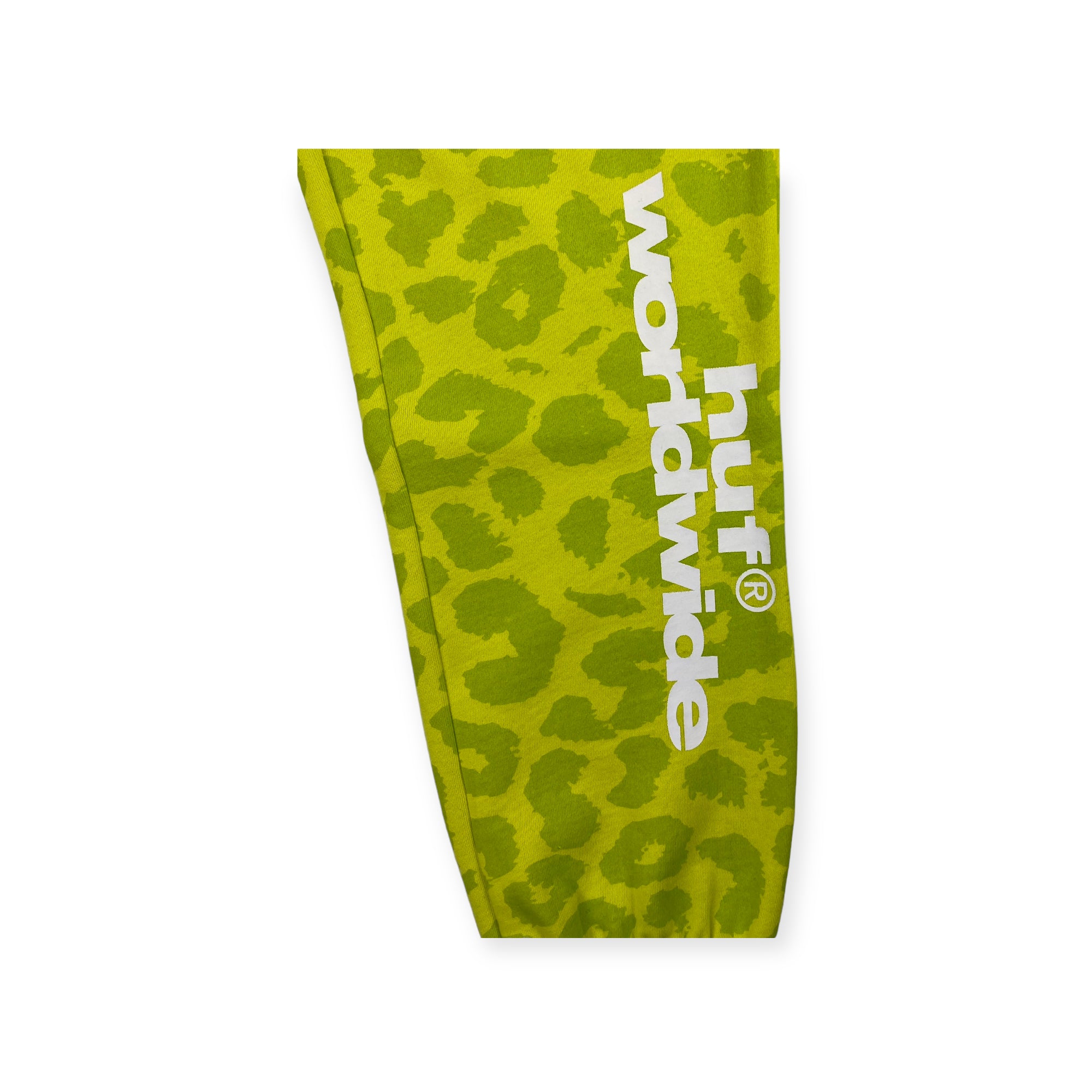 HUF pantalone tuta verde — archivio moda streetwear — IlBotteghino