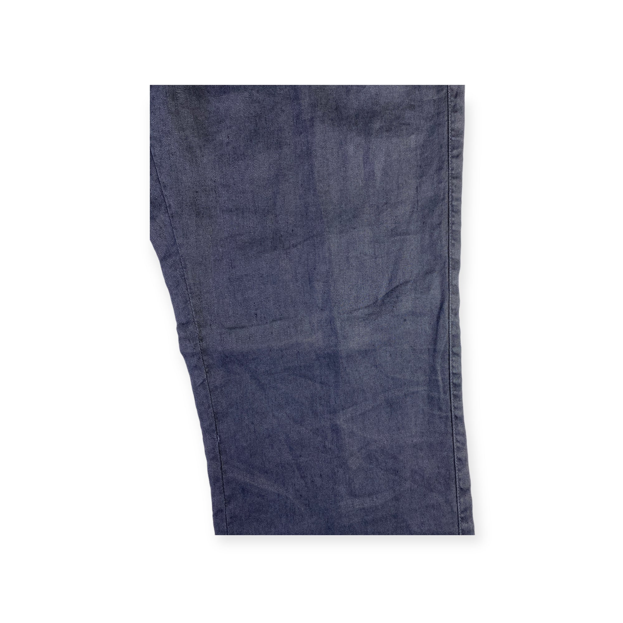Mc2 Saint Barth pantalone lino blu — pezzo unico d'archivio — IlBotteghino