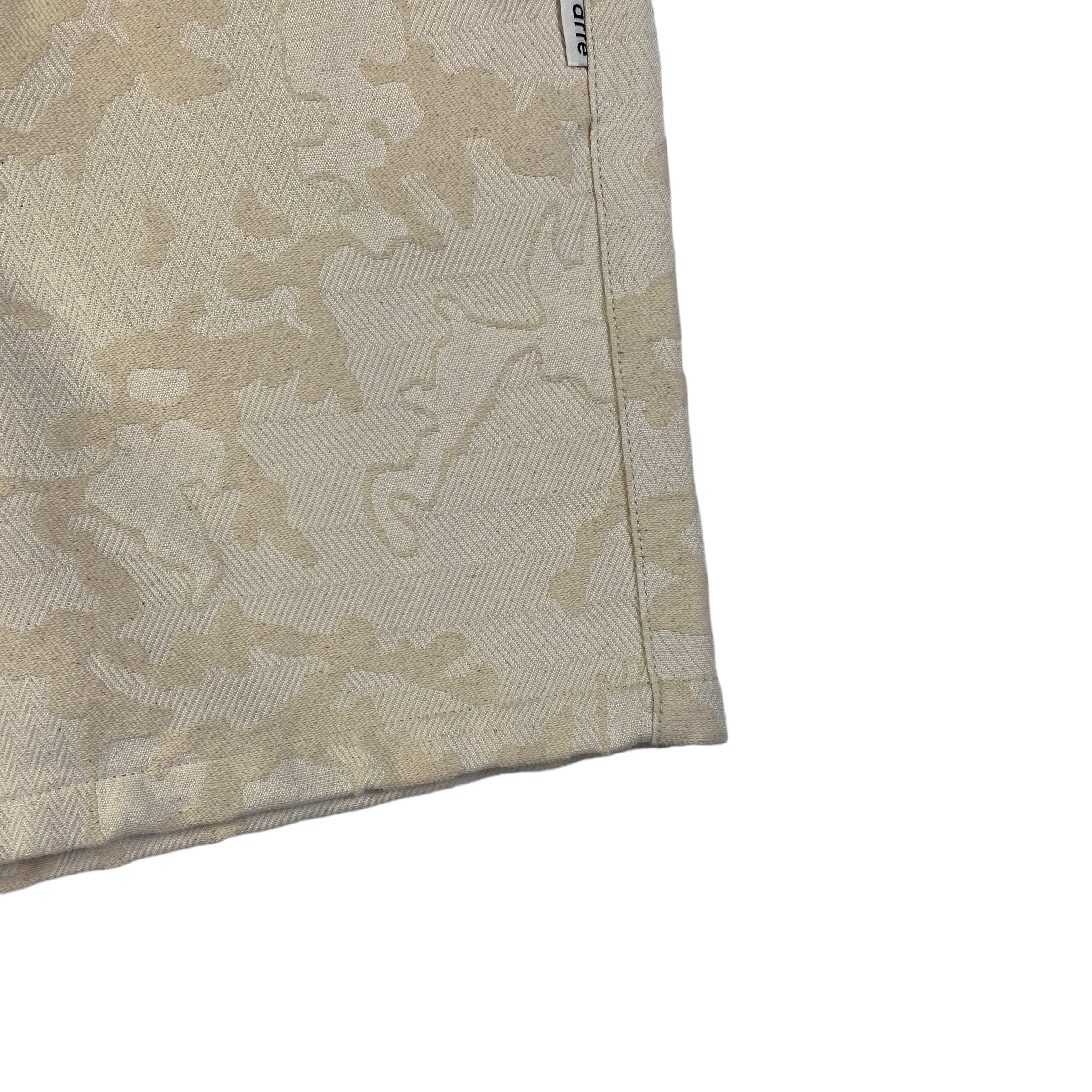 Arte short bianco mimetico — capo estivo d'archivio — IlBotteghino