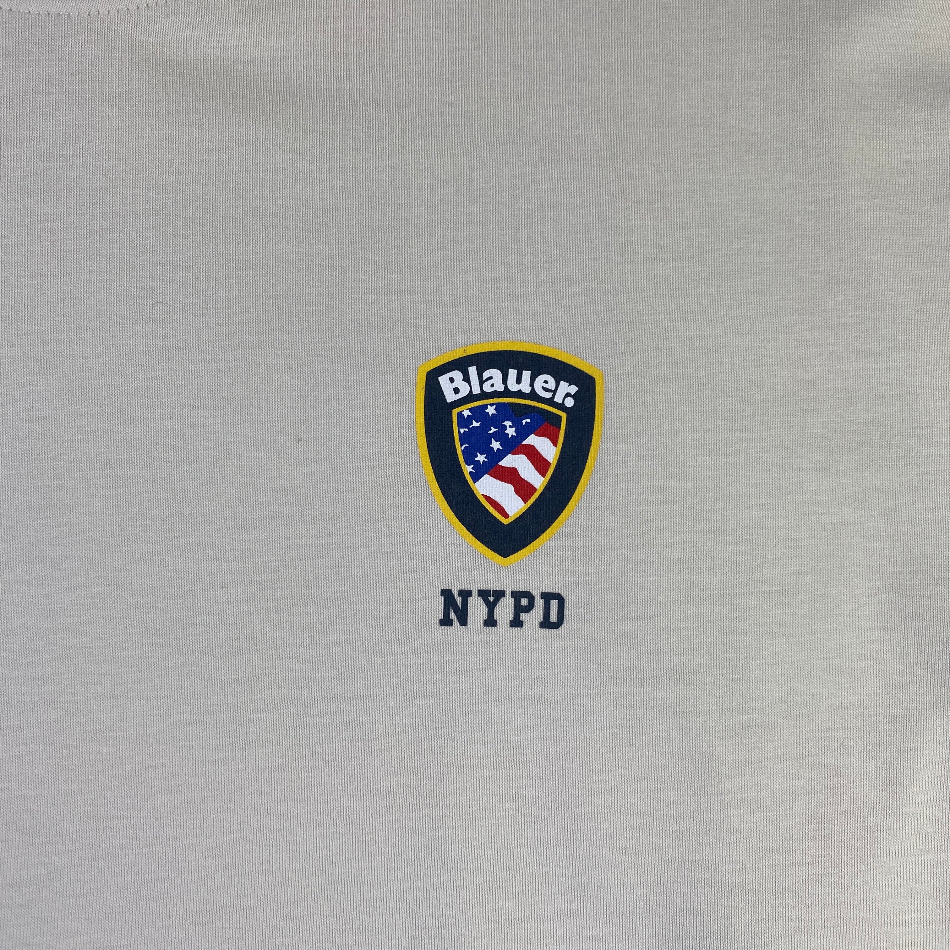 Blauer maglietta NYPD — streetwear americano d'archivio — IlBotteghino