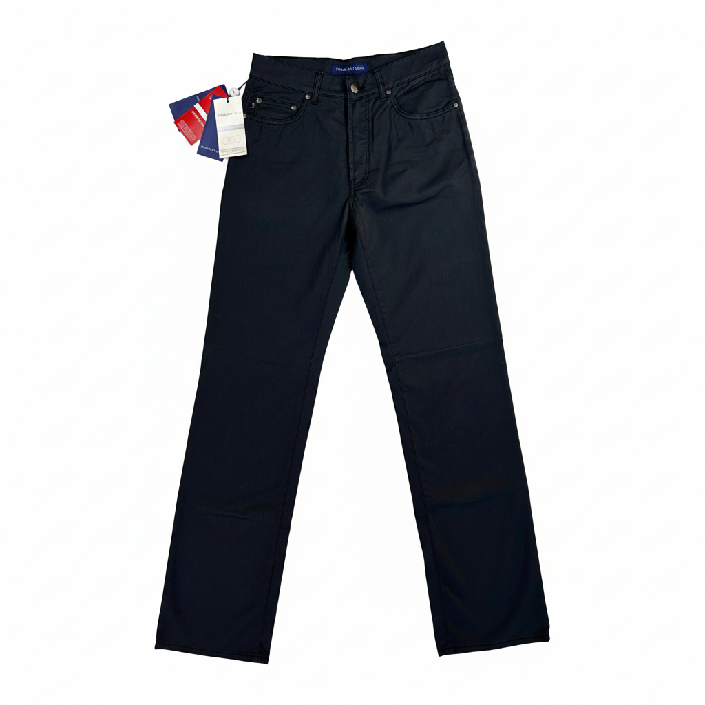 Pantalone Trussardi Jeans blu scuro slim fit, taglia IT 46 — IlBotteghino