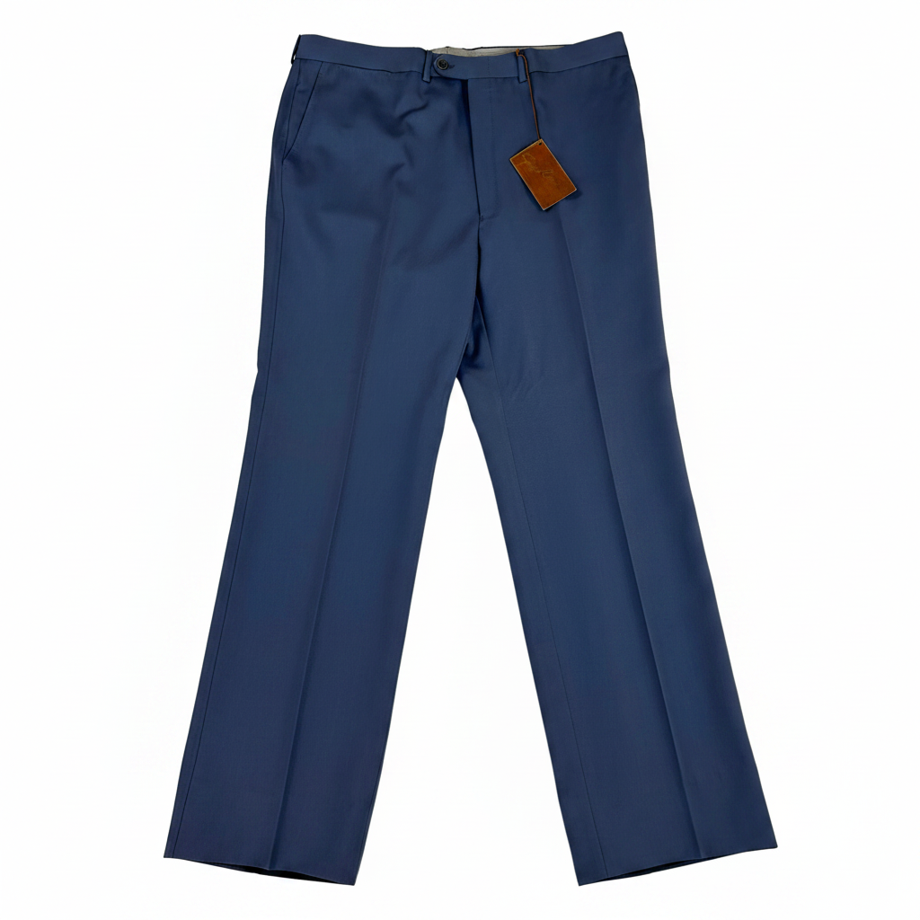 Pantalone sartoriale Giorgio Reggiani azzurro, taglia IT 54 — IlBotteghino