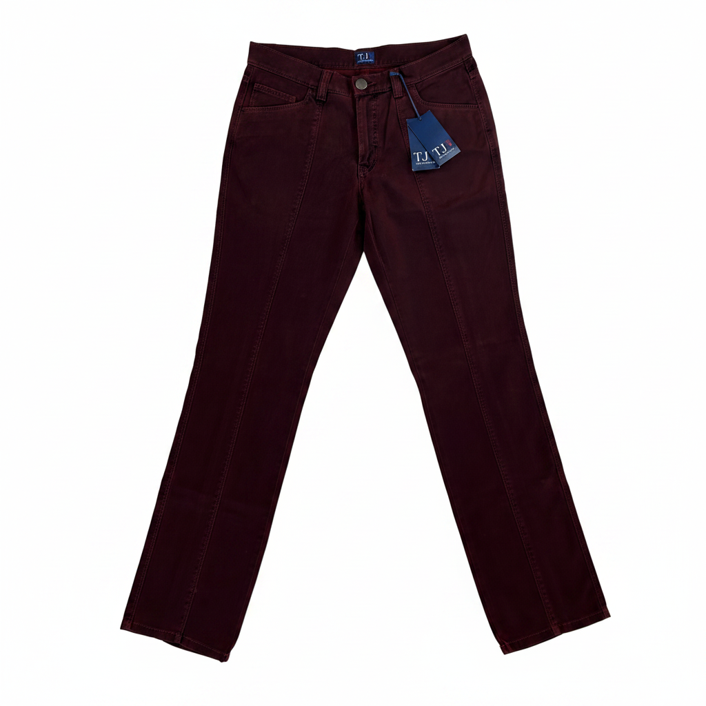 Pantalone Trussardi Jeans bordeaux, taglia IT 46 — IlBotteghino