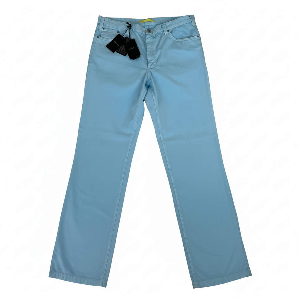 Pantalone Les Copains celeste, taglia IT 52 — IlBotteghino