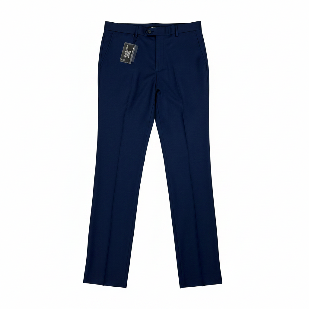 Pantalone Angelico Super 100's bluette, taglia IT 52 — IlBotteghino