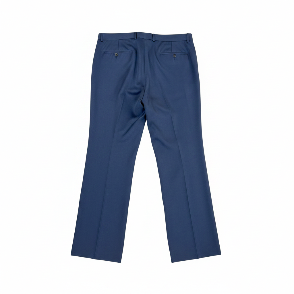 Giorgio Reggiani pantalone azzurro — lana merinos extrafine — IlBotteghino