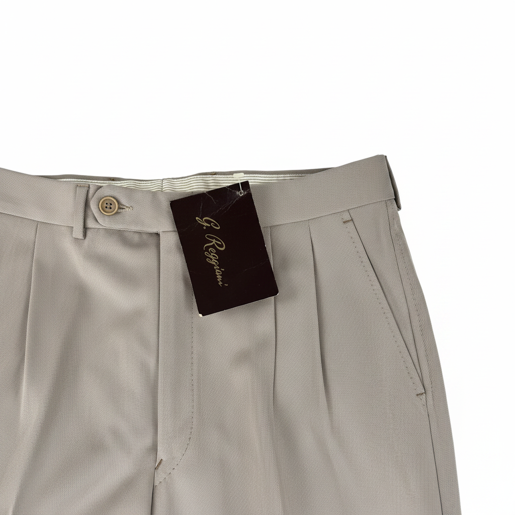 Giorgio Reggiani pantalone tortora — Made in Italy — IlBotteghino