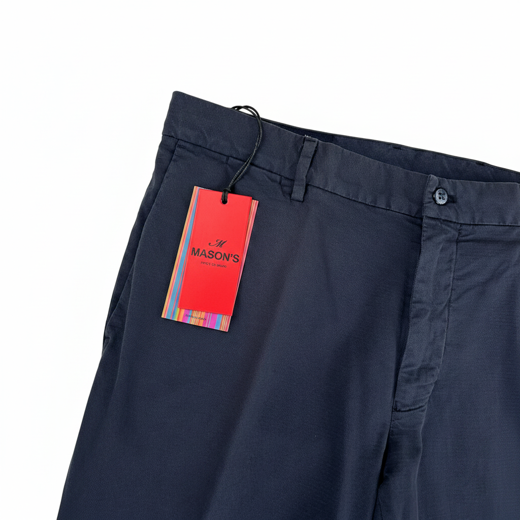 Mason's chino — dettaglio fondo con risvolto — IlBotteghino