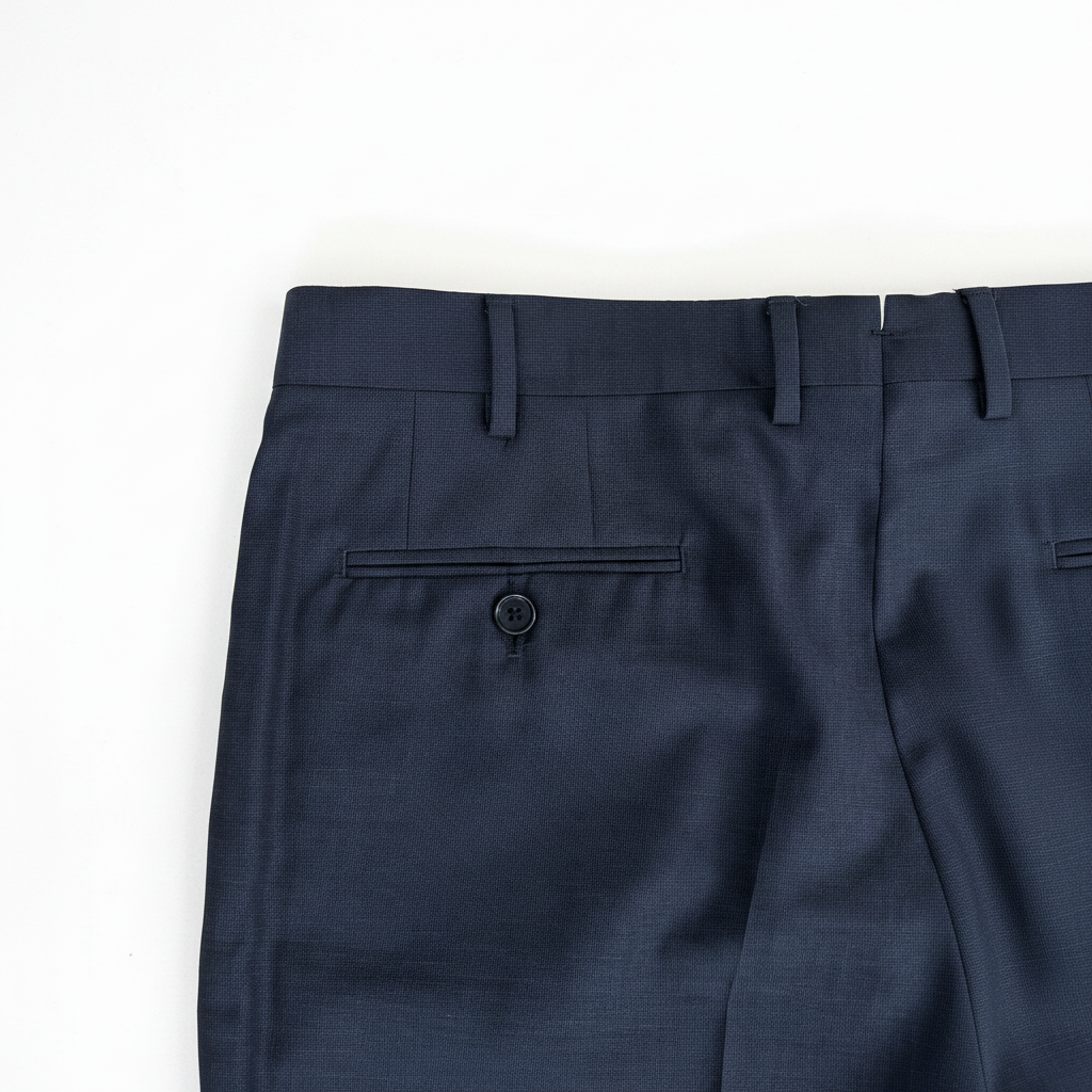 Facis pantalone lana — dettaglio tasca — IlBotteghino