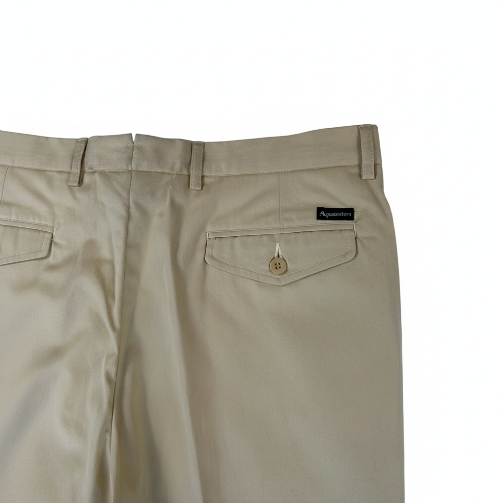 Aquascutum chino — dettaglio tasca — IlBotteghino