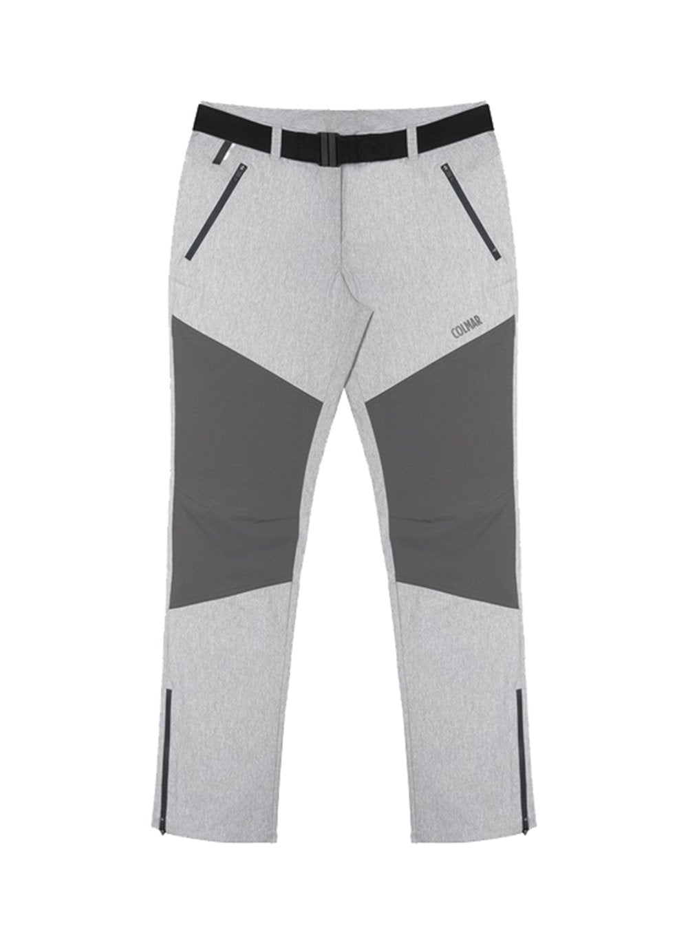Pantalone tecnico da neve Colmar grigio con toppa, taglia US 30 — IlBotteghino