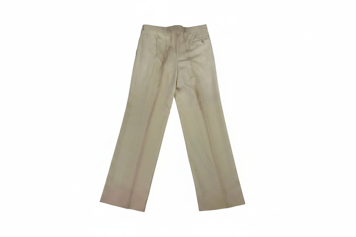 Giorgio Reggiani pantalone panna — lana merinos extrafine — IlBotteghino