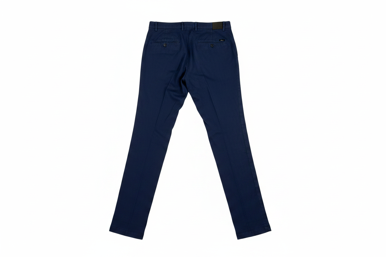 Powell pantalone chino — dettaglio tessuto — IlBotteghino