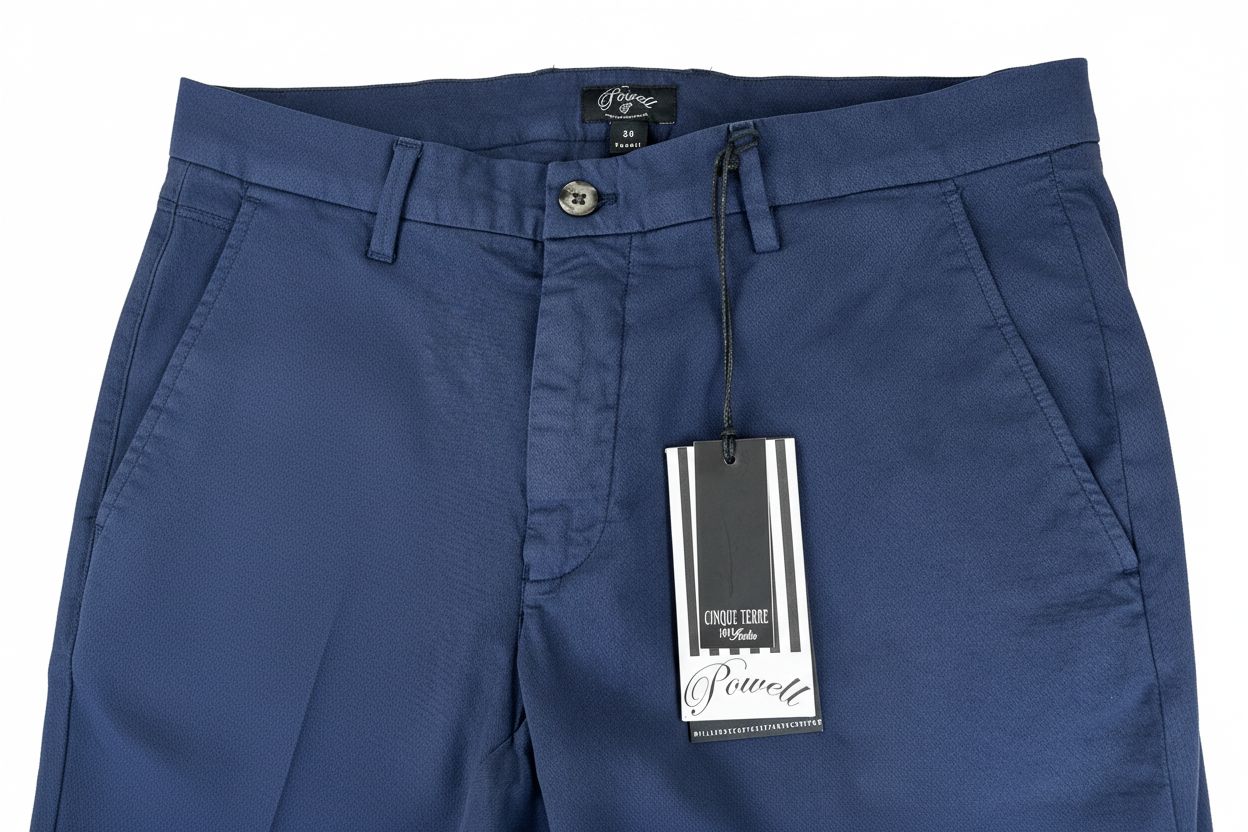 Powell pantalone chino — cotone e lyocell — IlBotteghino