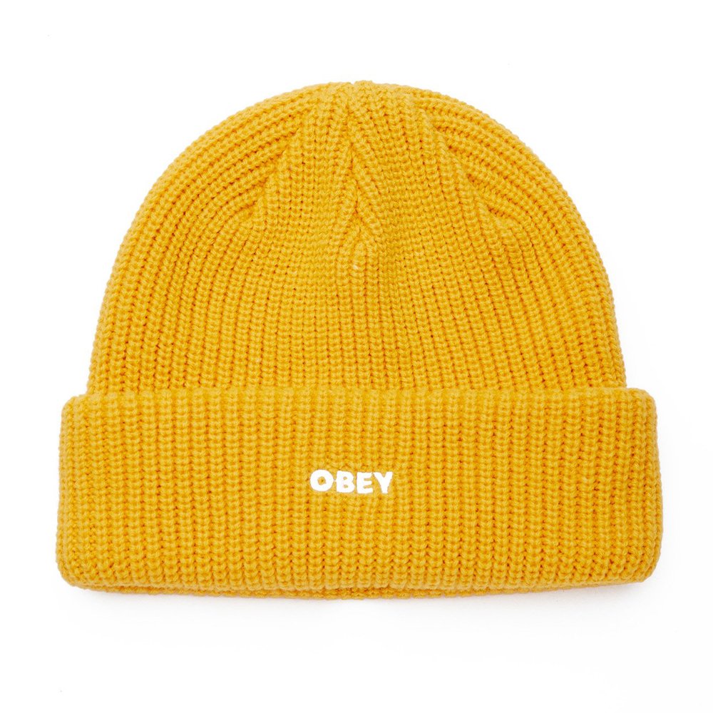 Cappellino a cuffia Obey Future giallo banana, taglia unica — IlBotteghino