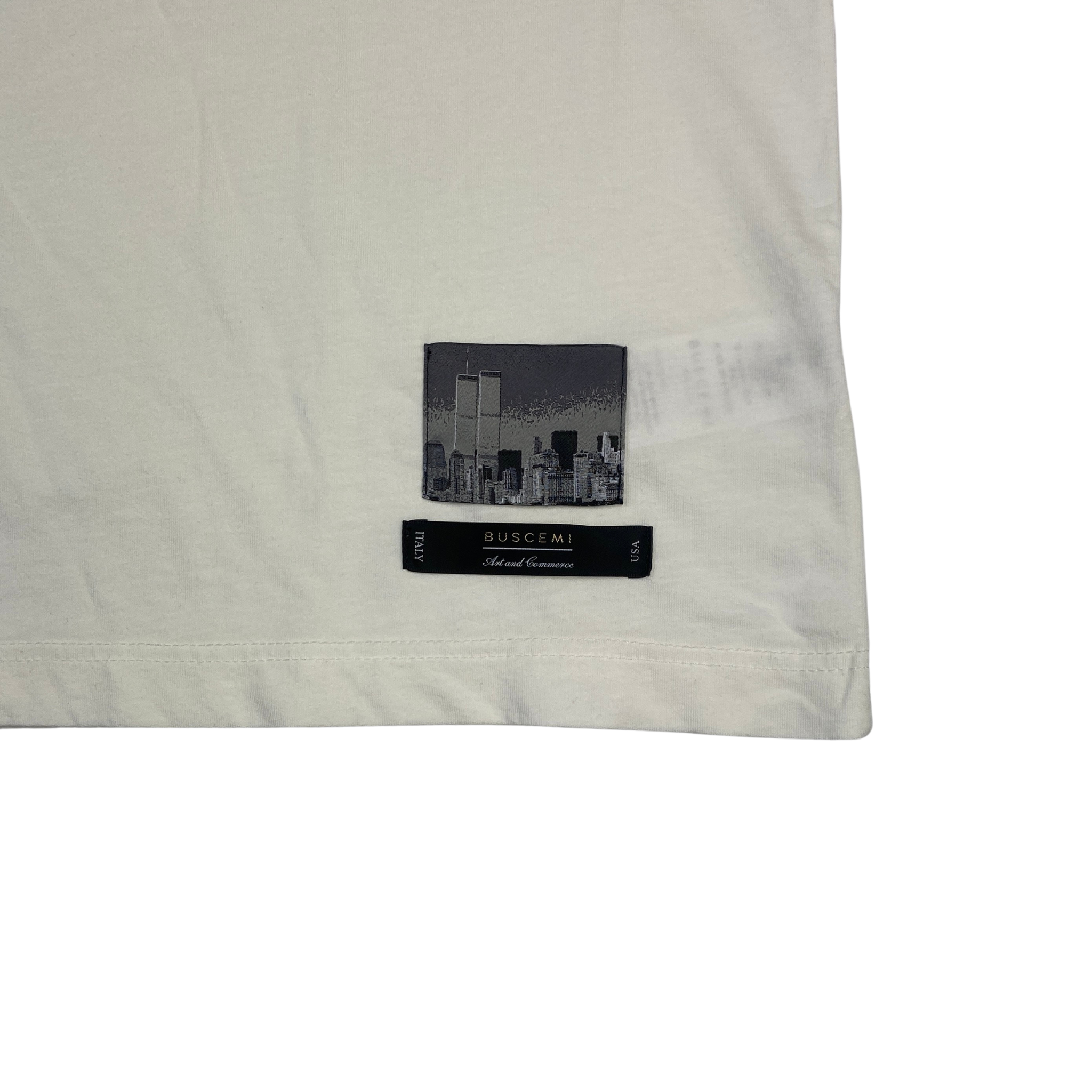 Buscemi t-shirt bianca — archivio moda streetwear — IlBotteghino