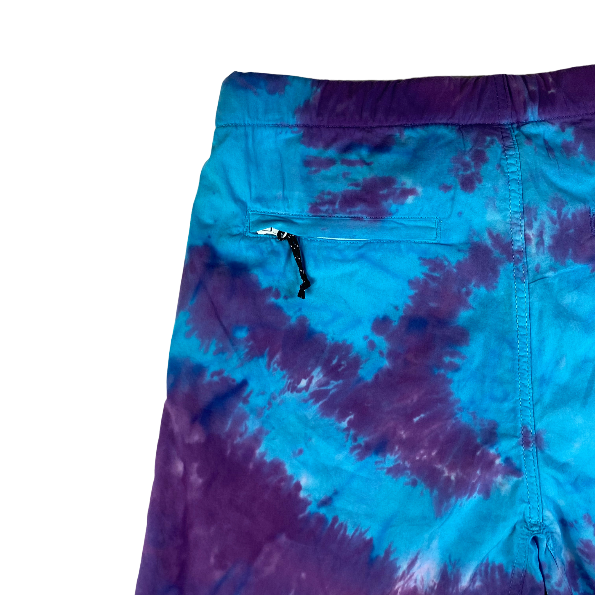 Life Sux pantaloncini azzurro — streetwear d'archivio — IlBotteghino