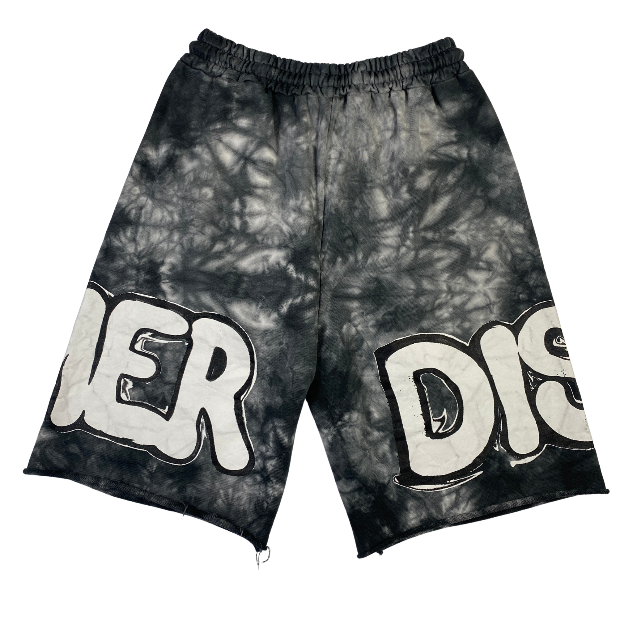 Disclaimer short grigio — streetwear d'archivio — IlBotteghino