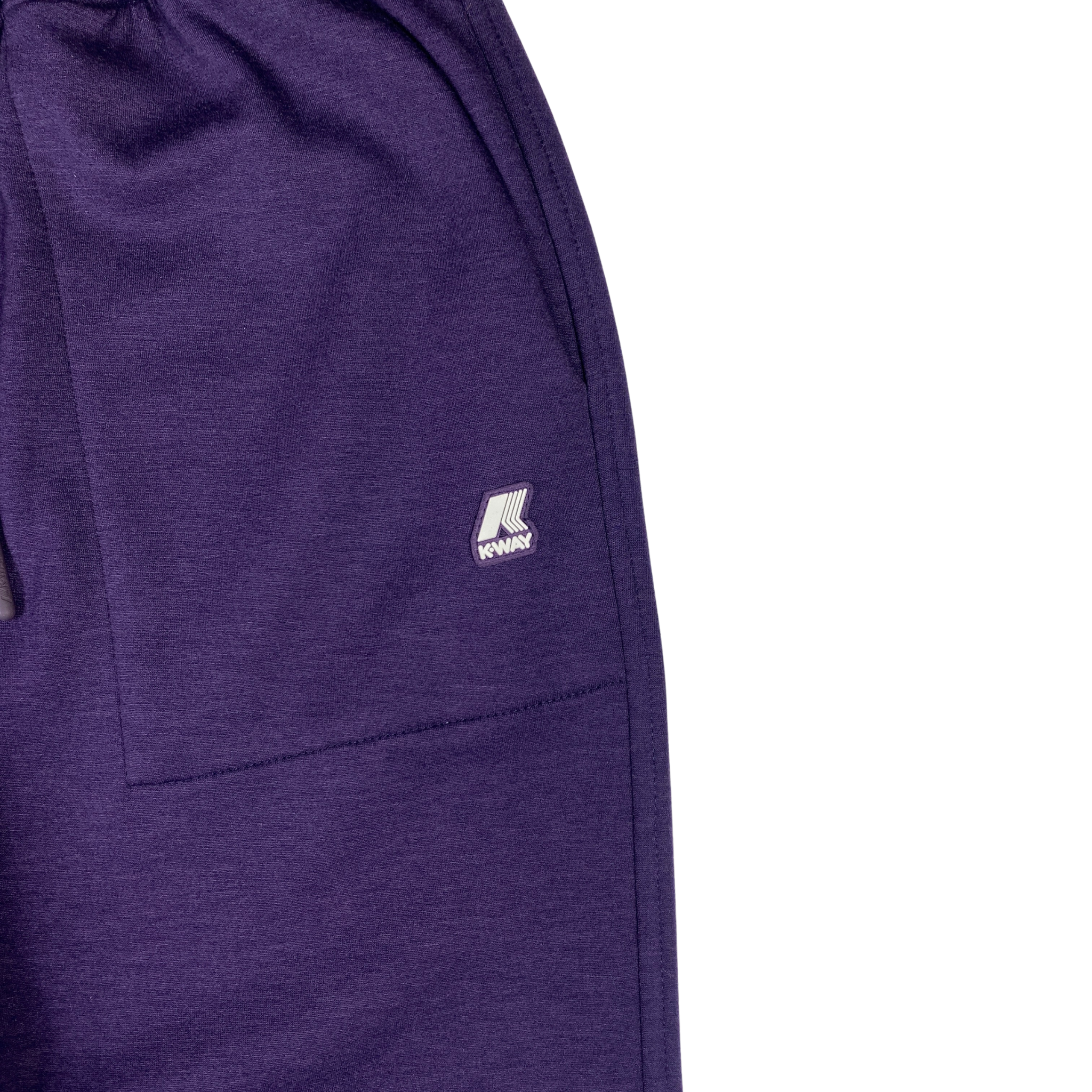 K-Way pantalone tuta viola — pezzo unico d'archivio — IlBotteghino