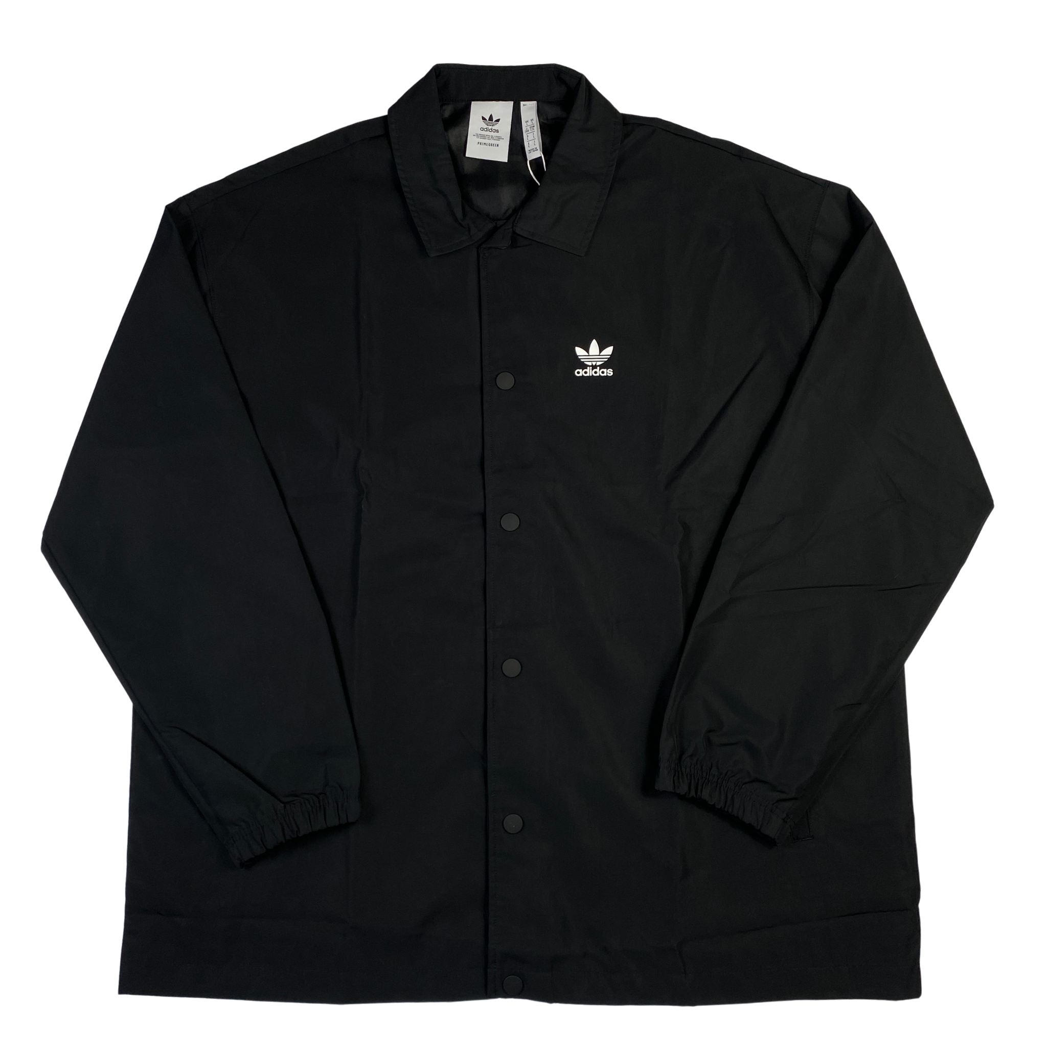 Giacchino antivento Adidas nero con logo bianco, taglia L — IlBotteghino
