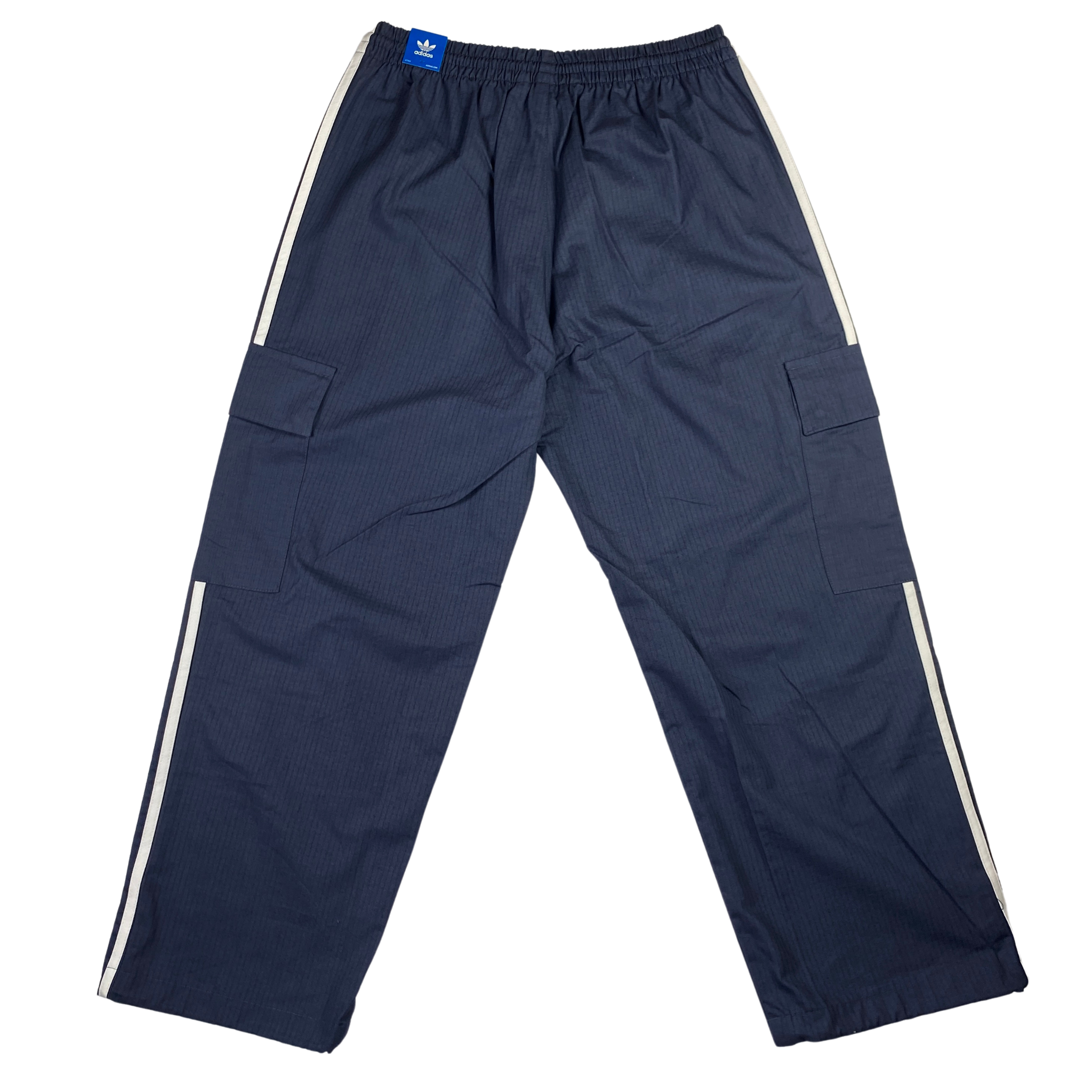 Adidas pantalone cargo blu — sportswear d'archivio — IlBotteghino