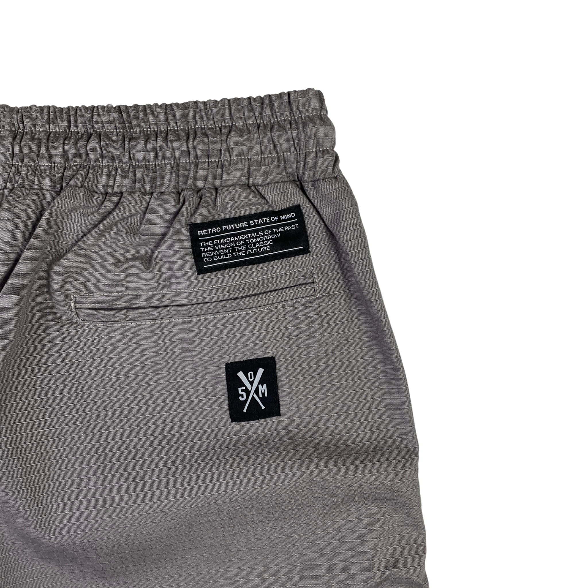 State of Mind short grigio chiaro — pezzo unico d'archivio — IlBotteghino