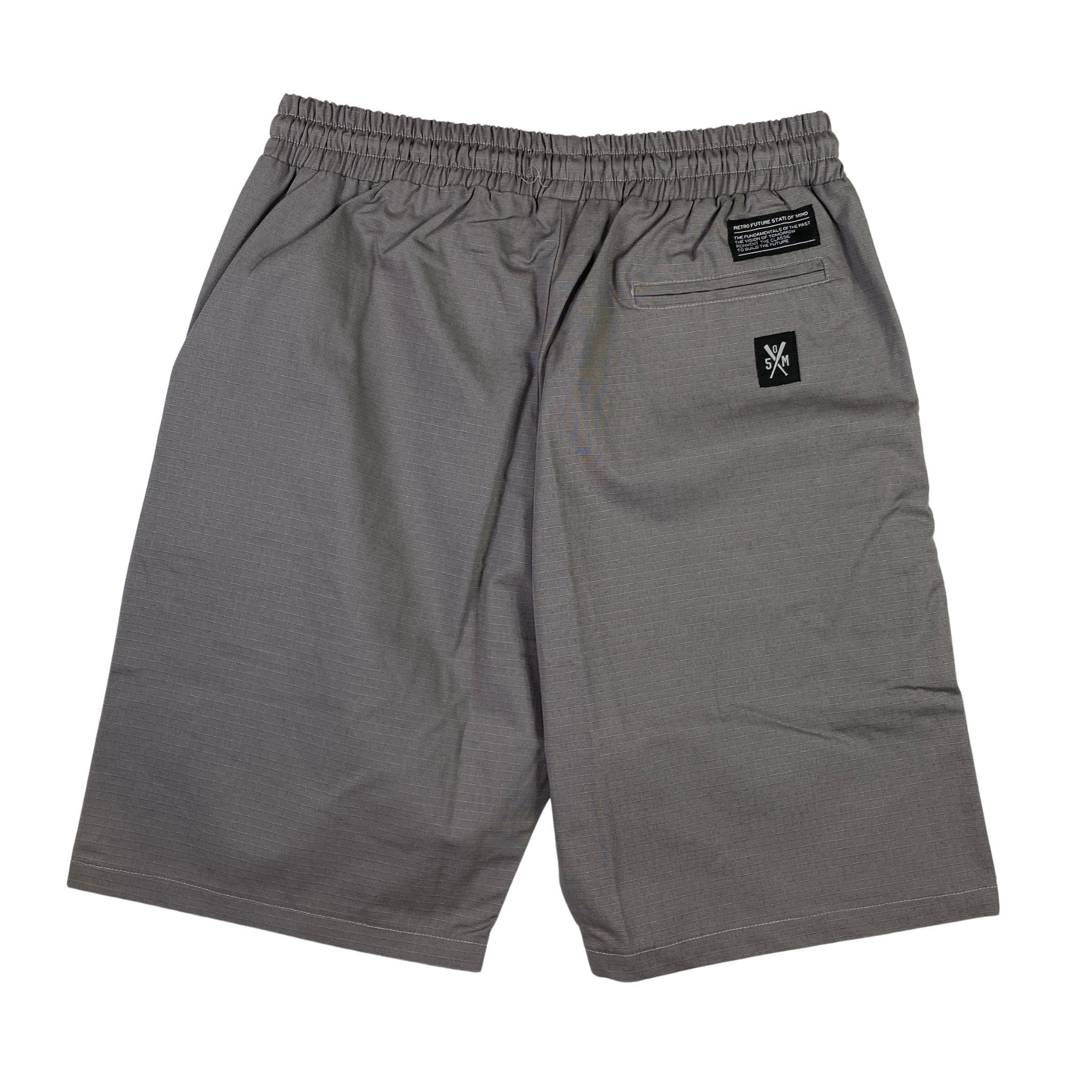 State of Mind short grigio chiaro — streetwear d'archivio — IlBotteghino