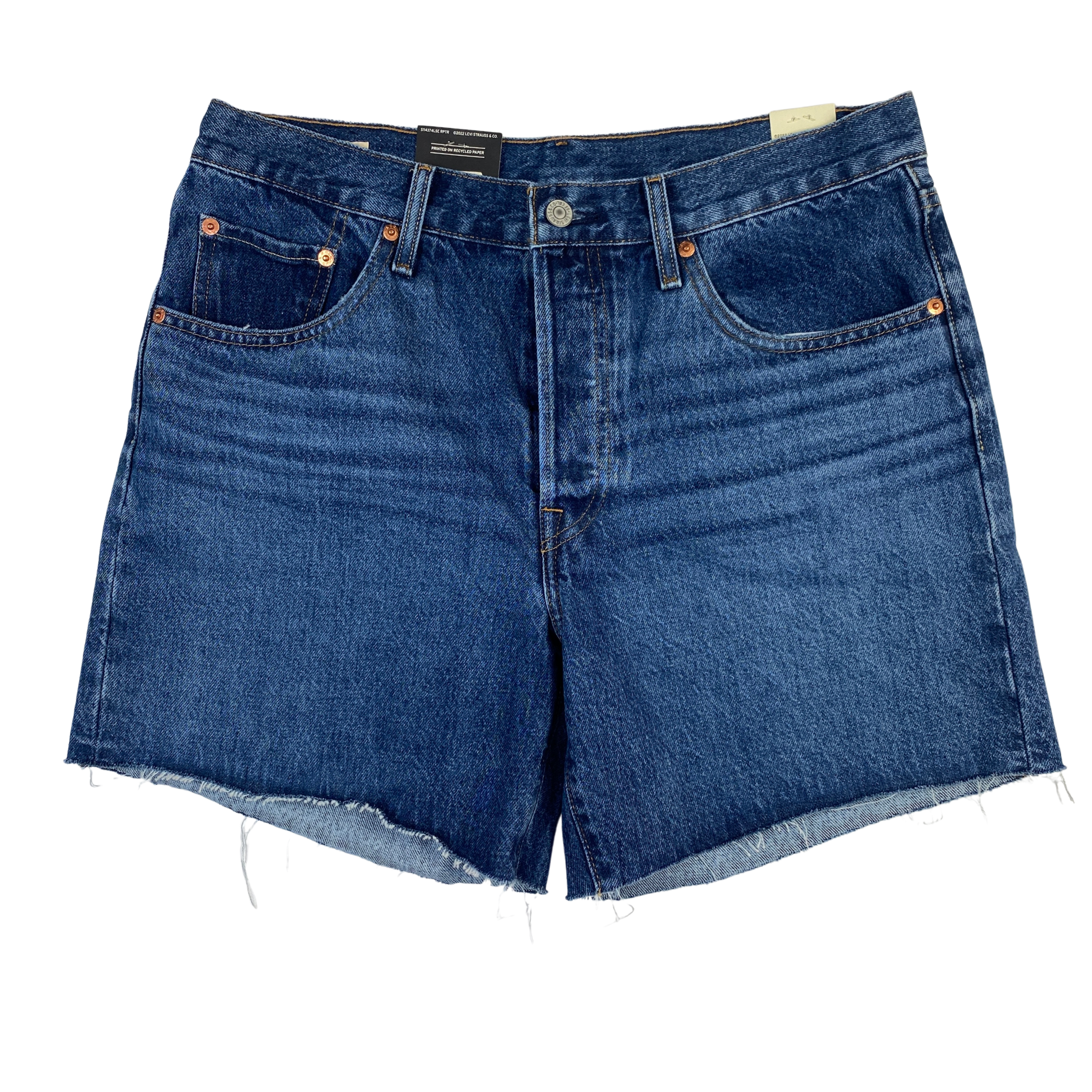 Short jeans Levi's 501 blu da donna, taglia W31 — IlBotteghino