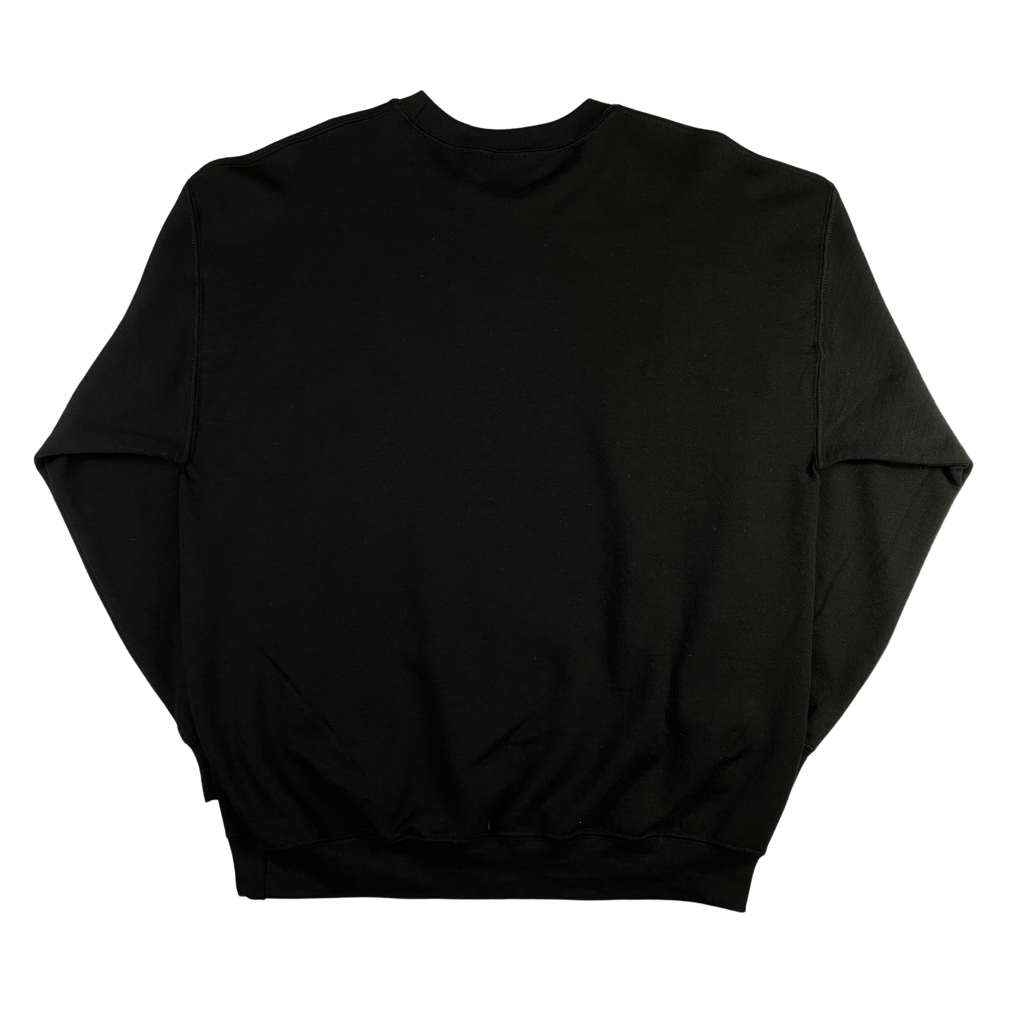 Resell felpa nera foglie — streetwear d'archivio — IlBotteghino