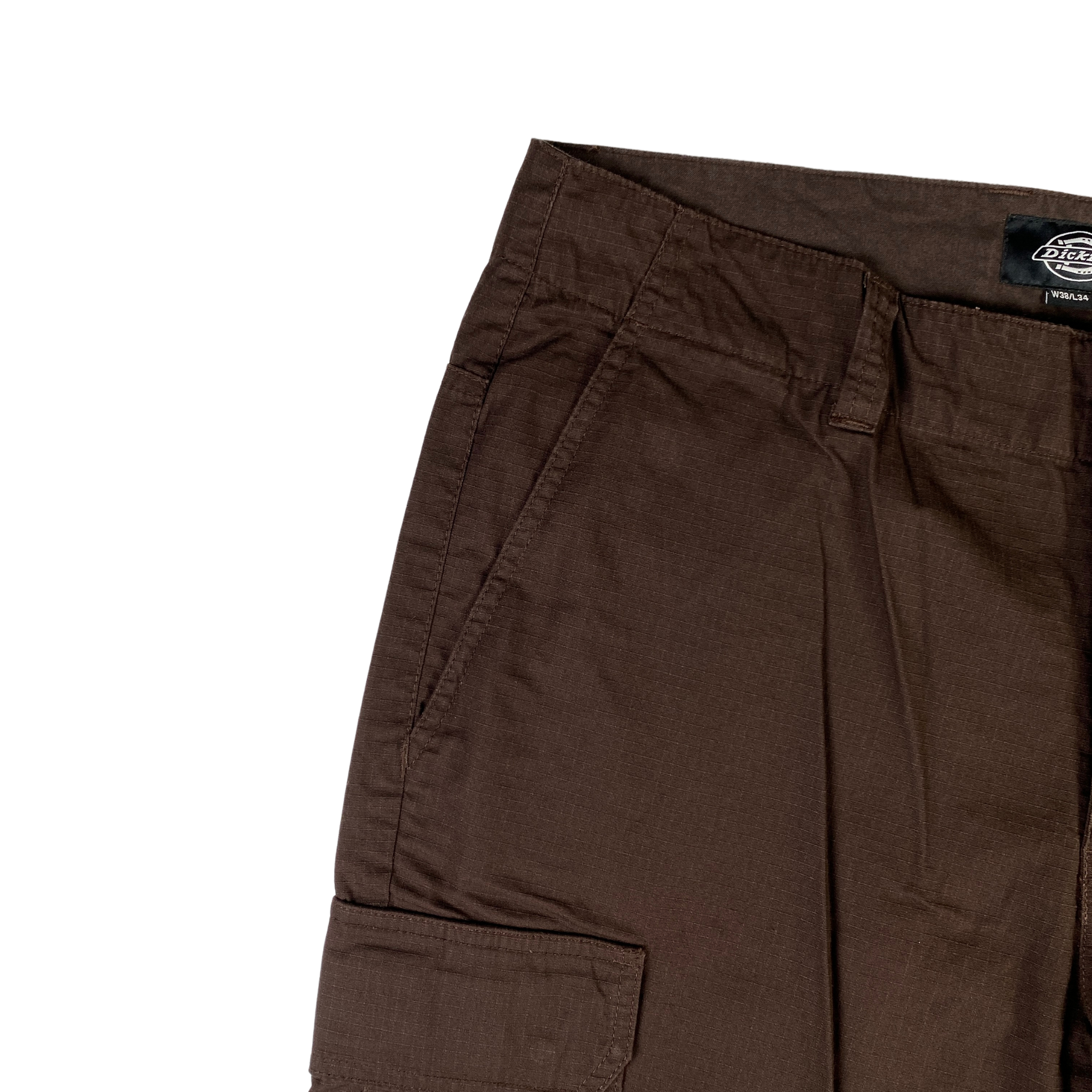 Dickies pantalone cargo marrone — workwear d'archivio — IlBotteghino