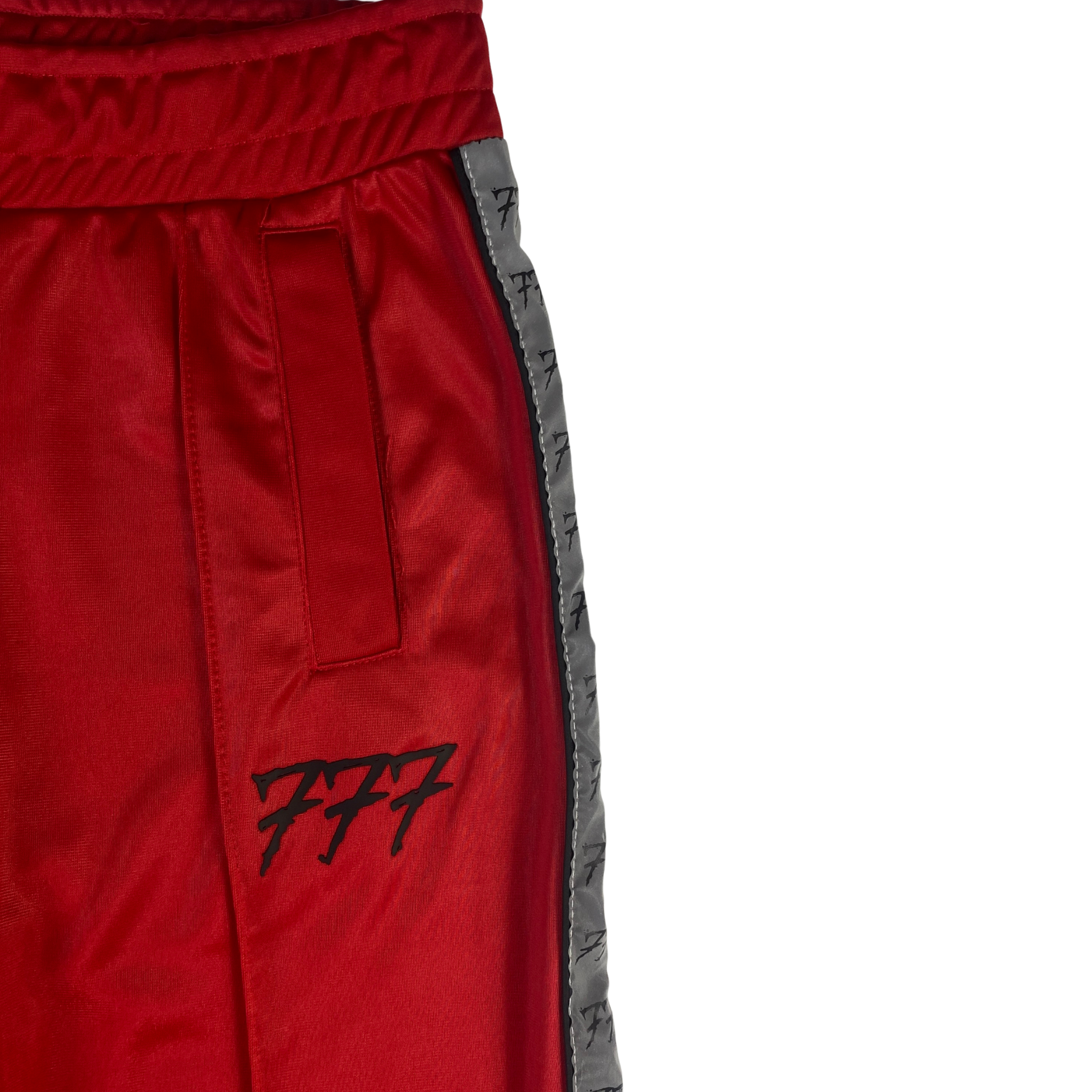 777 pantalone tuta rosso — streetwear d'archivio — IlBotteghino
