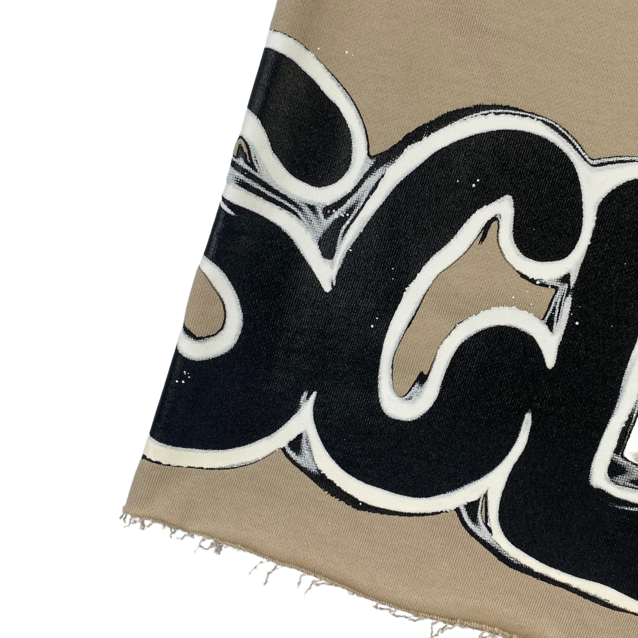 Disclaimer short tuta beige — archivio moda — IlBotteghino