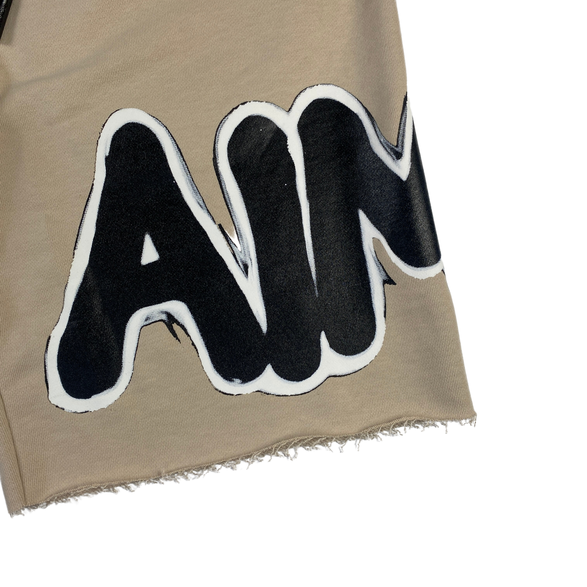 Disclaimer short tuta beige — streetwear d'archivio — IlBotteghino