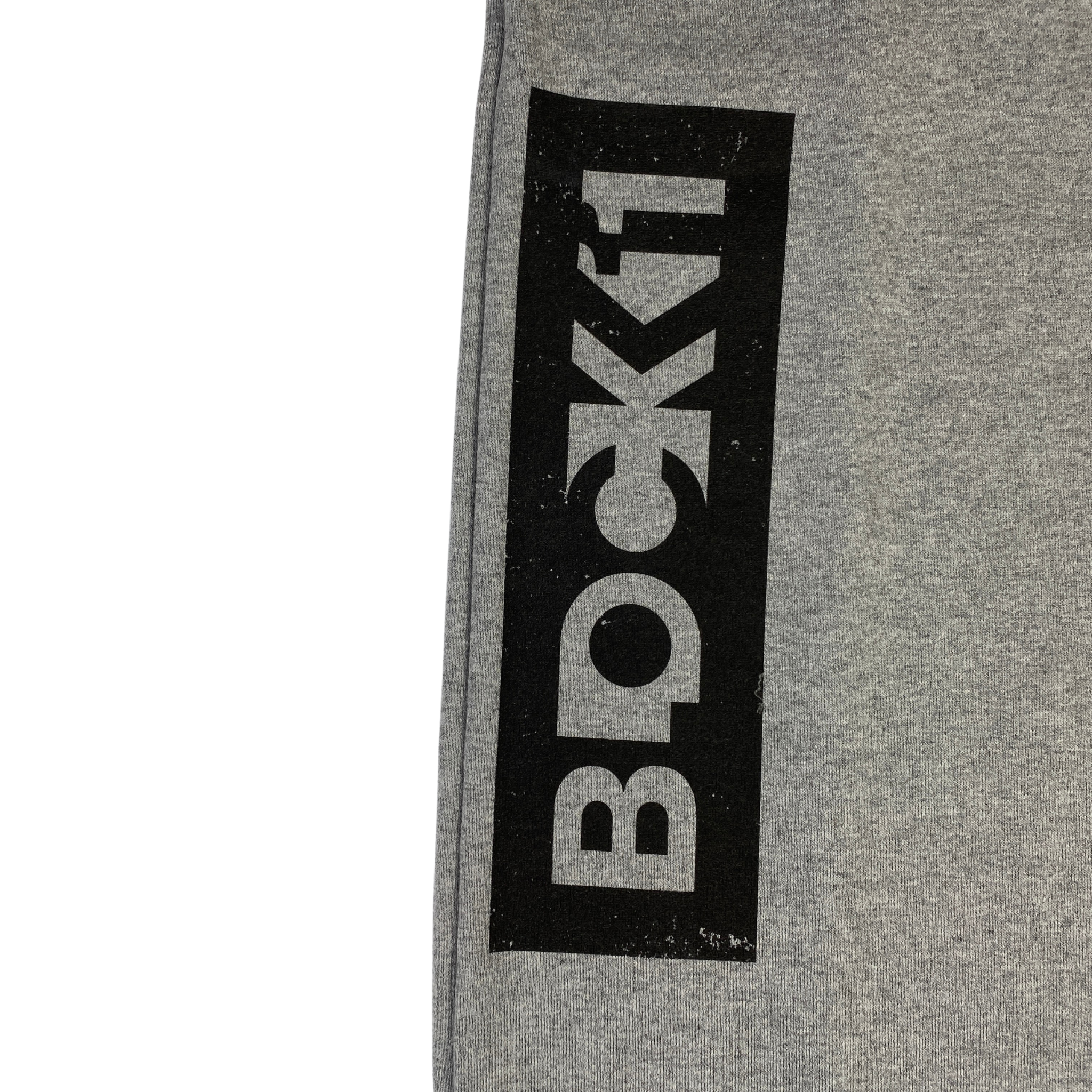 Block 11 pantalone tuta grigio — streetwear d'archivio — IlBotteghino