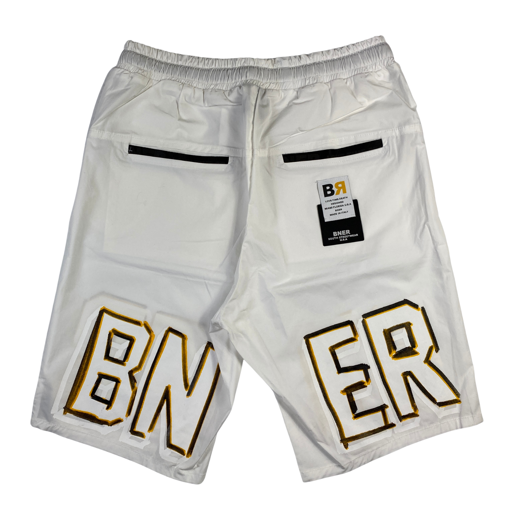 BNER short bianco — pezzo unico d'archivio — IlBotteghino