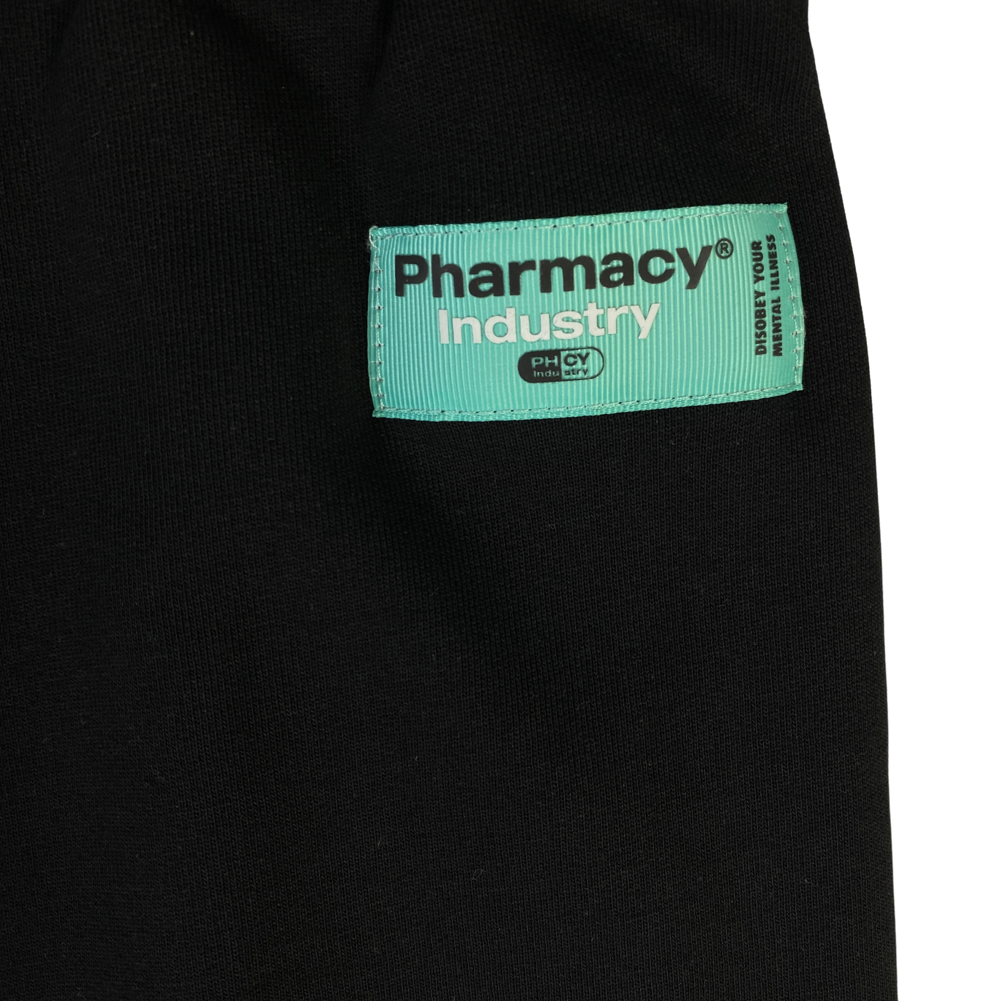 Pantalone tuta Pharmacy Industry nero loghi piccoli - Tg. S